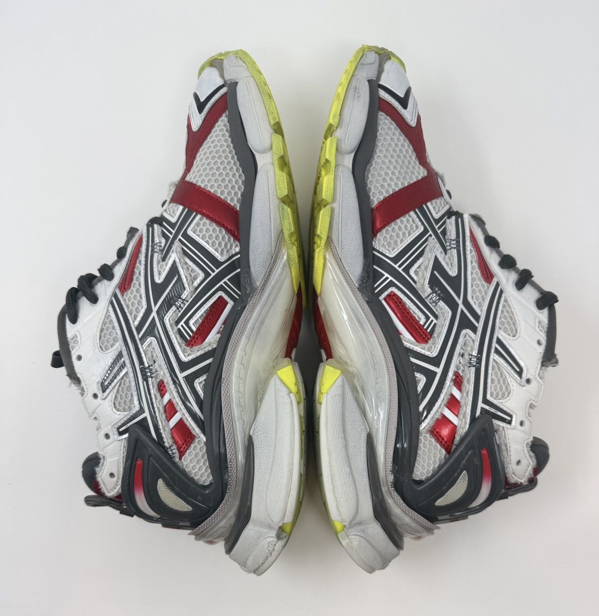 Balenciaga Balenciaga Runner Sneaker Red/Yellow Size US 12 / EU 45 - 4 Thumbnail