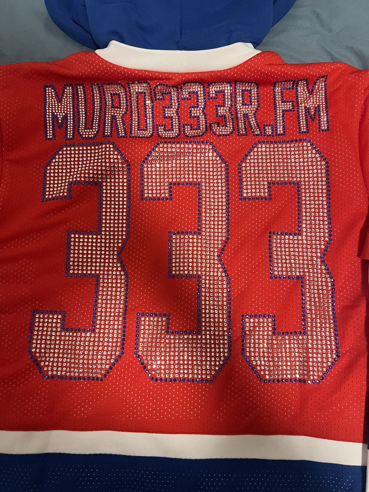 murd333r.fm Murder.fm Hockey Icy 333 Jersey Size Medium Size US M / EU 48-50 / 2 - 8 Thumbnail