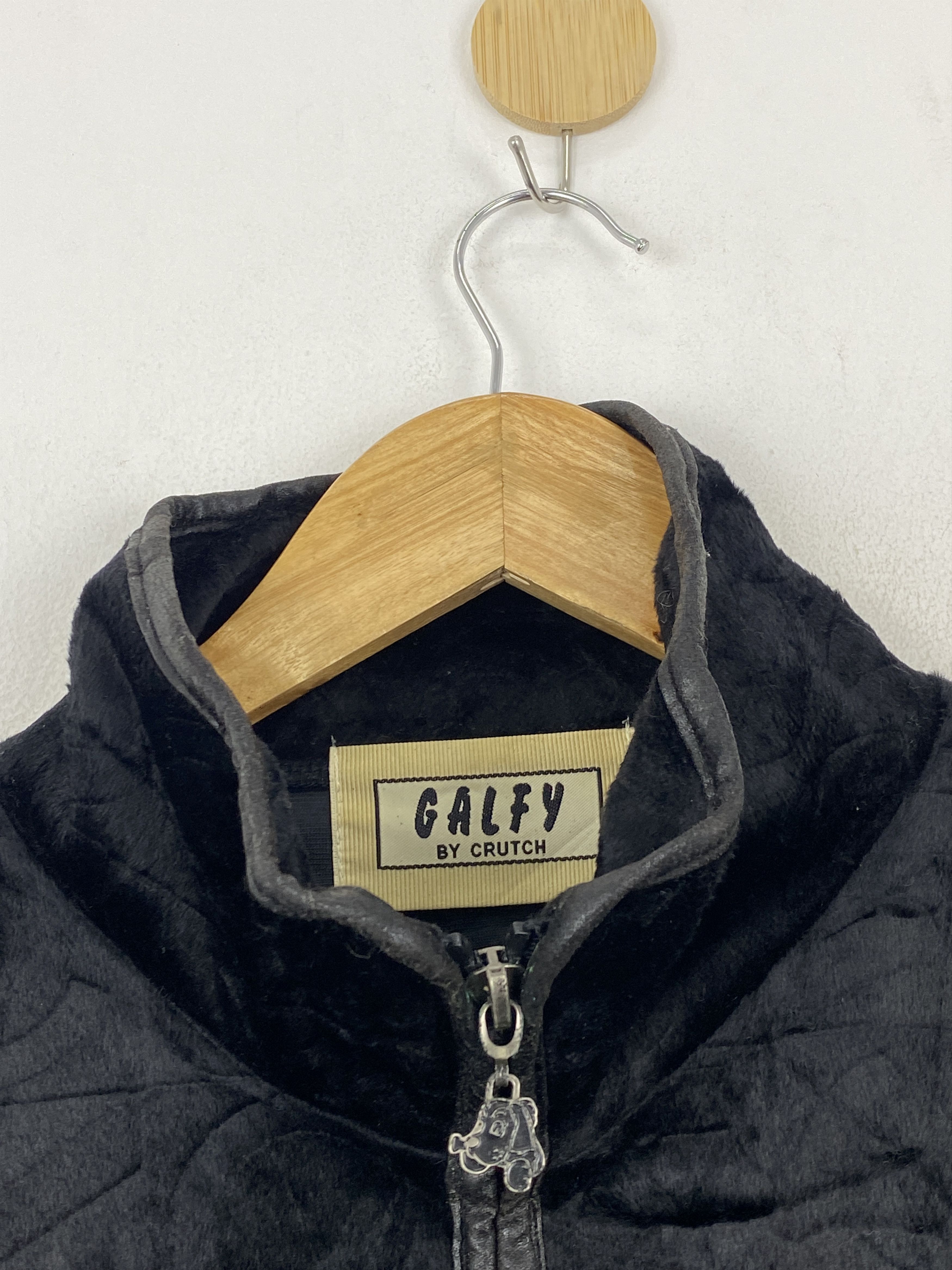 Japanese Brand Vintage Galfy By Crutch Zipper Velvet Jacket J1903 Size US L / EU 52-54 / 3 - 6 Thumbnail