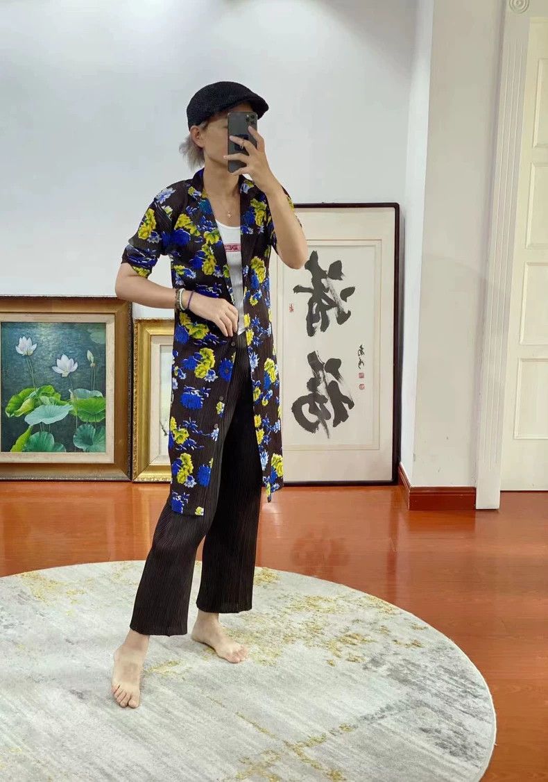 Issey Miyake Issey Miyake size:3 A traditional black, blue and yellow s Size XS / US 0-2 / IT 36-38 - 3 Thumbnail