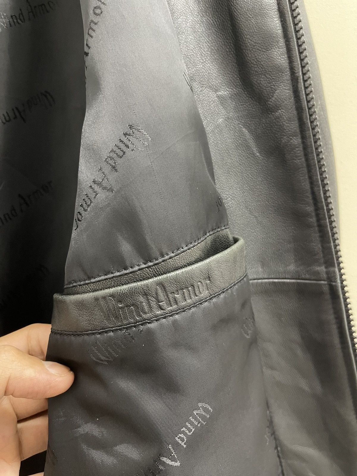Leather Wind Armor Leather Biker Jacket Size US S / EU 44-46 / 1 - 15 Thumbnail