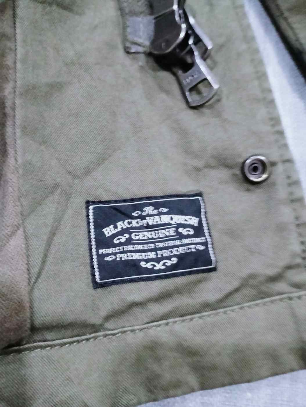 Vanquish RARE🔥Black By Vanquish Military Jacket Style Size US M / EU 48-50 / 2 - 14 Thumbnail