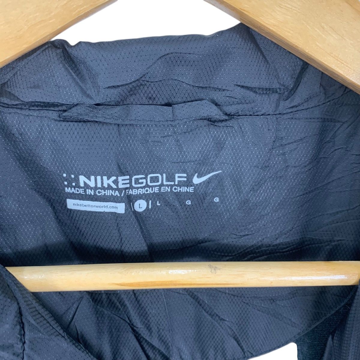 Nike NIKE GOLF COLLECTION Embroidered Swoosh Logo Half Zipper Size US L / EU 52-54 / 3 - 8 Thumbnail