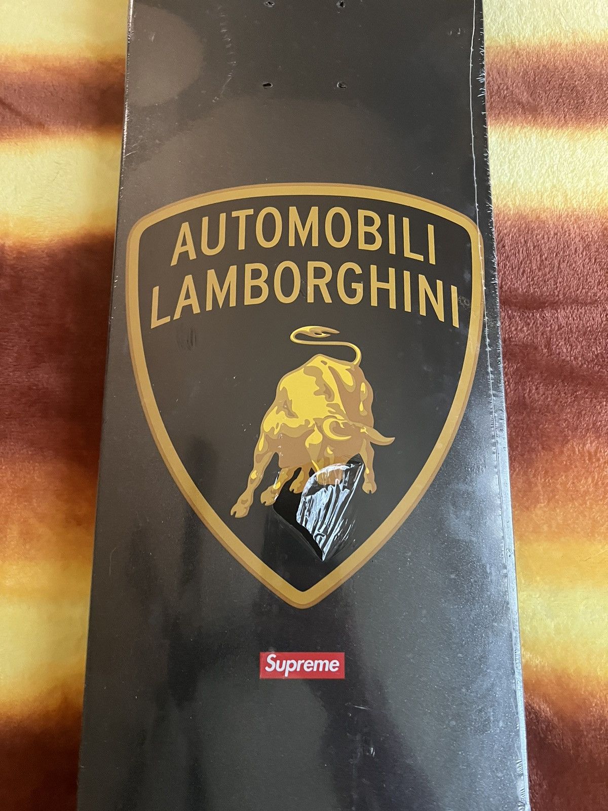 Supreme Supreme Automobili Lamborghini Skateboard Deck Black | Grailed