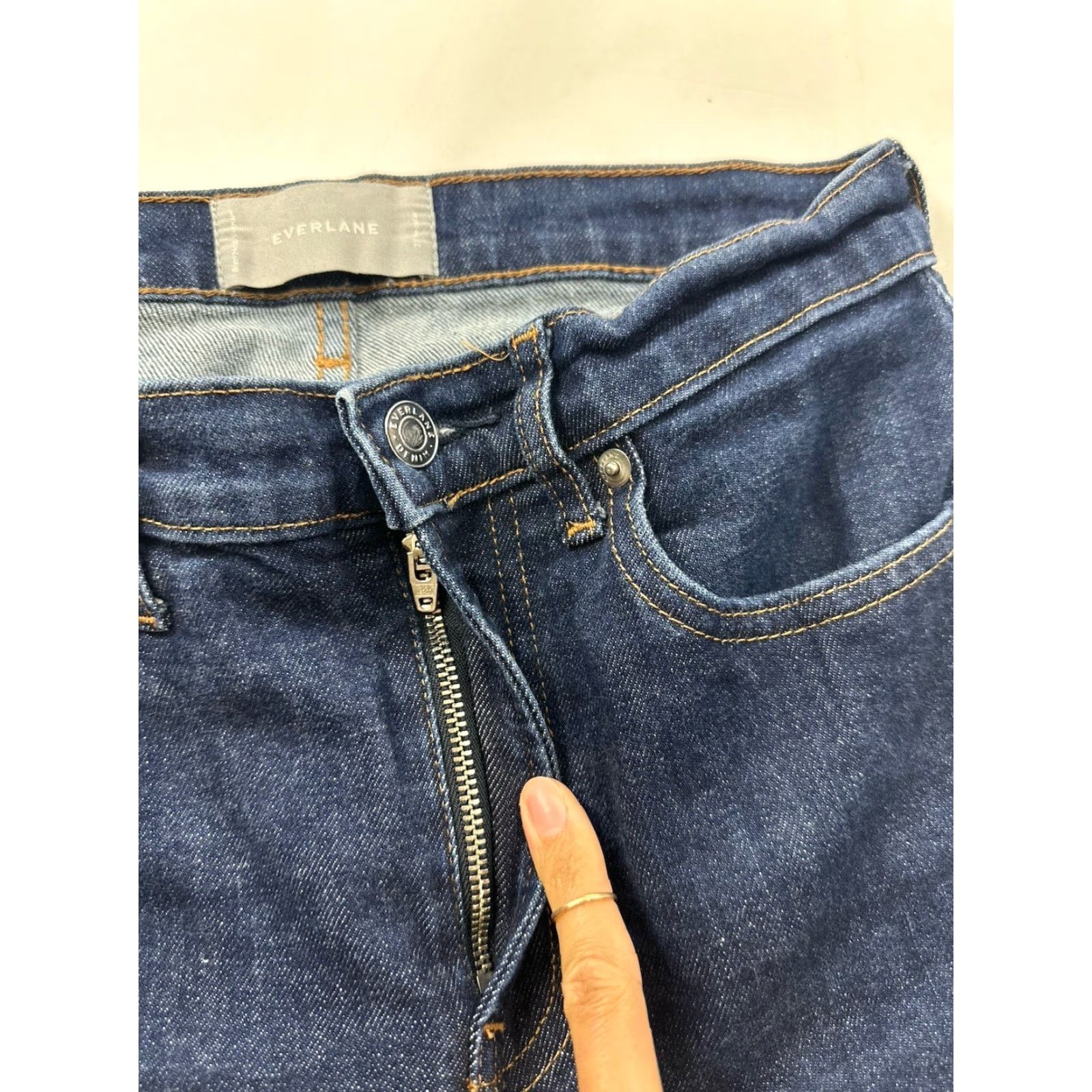 Everlane Everlane Jeans Women’s 27 Blue Skinny Slim High Rise (Regular) Size 26" / US 2 / IT 38 - 5 Thumbnail