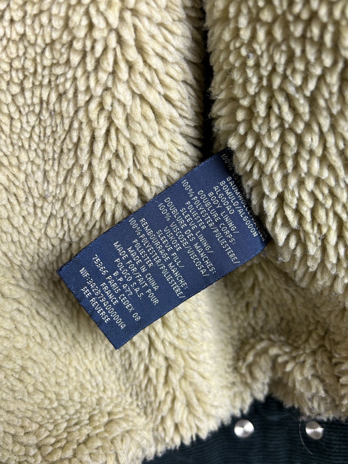 Polo Ralph Lauren Polo By Ralph Lauren Corduroy Sherpa Jacket Size M / US 6-8 / IT 42-44 - 10 Thumbnail