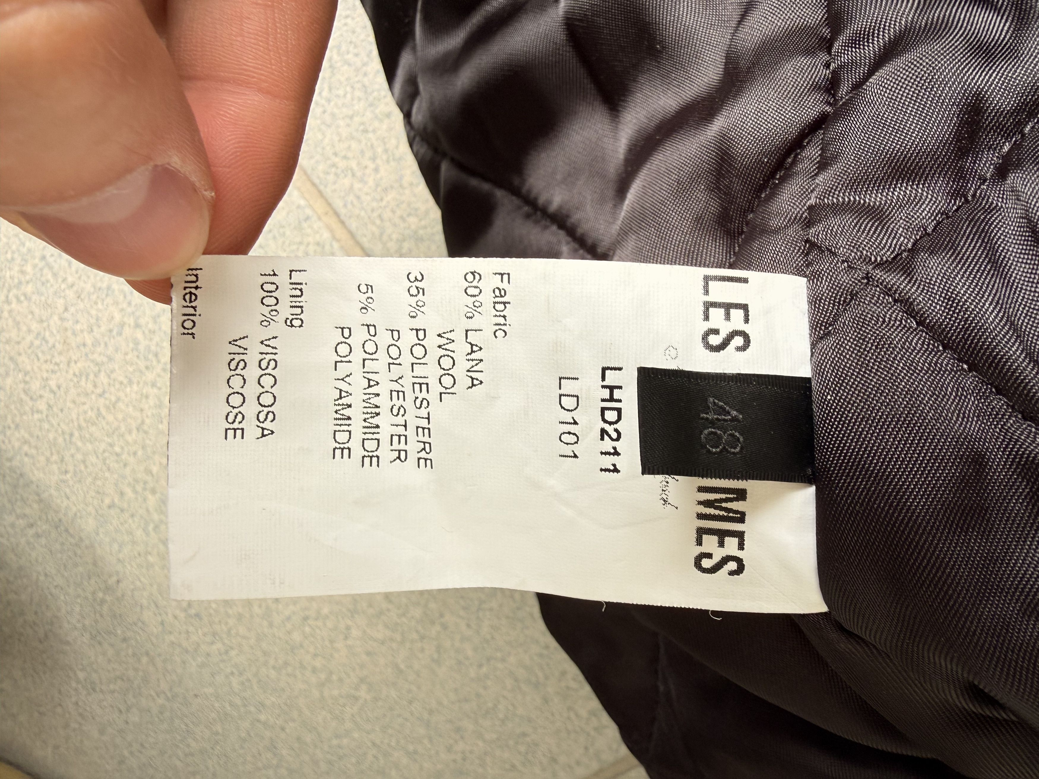 Les Hommes Les Hommes Bomber Jacket Size US M / EU 48-50 / 2 - 5 Thumbnail