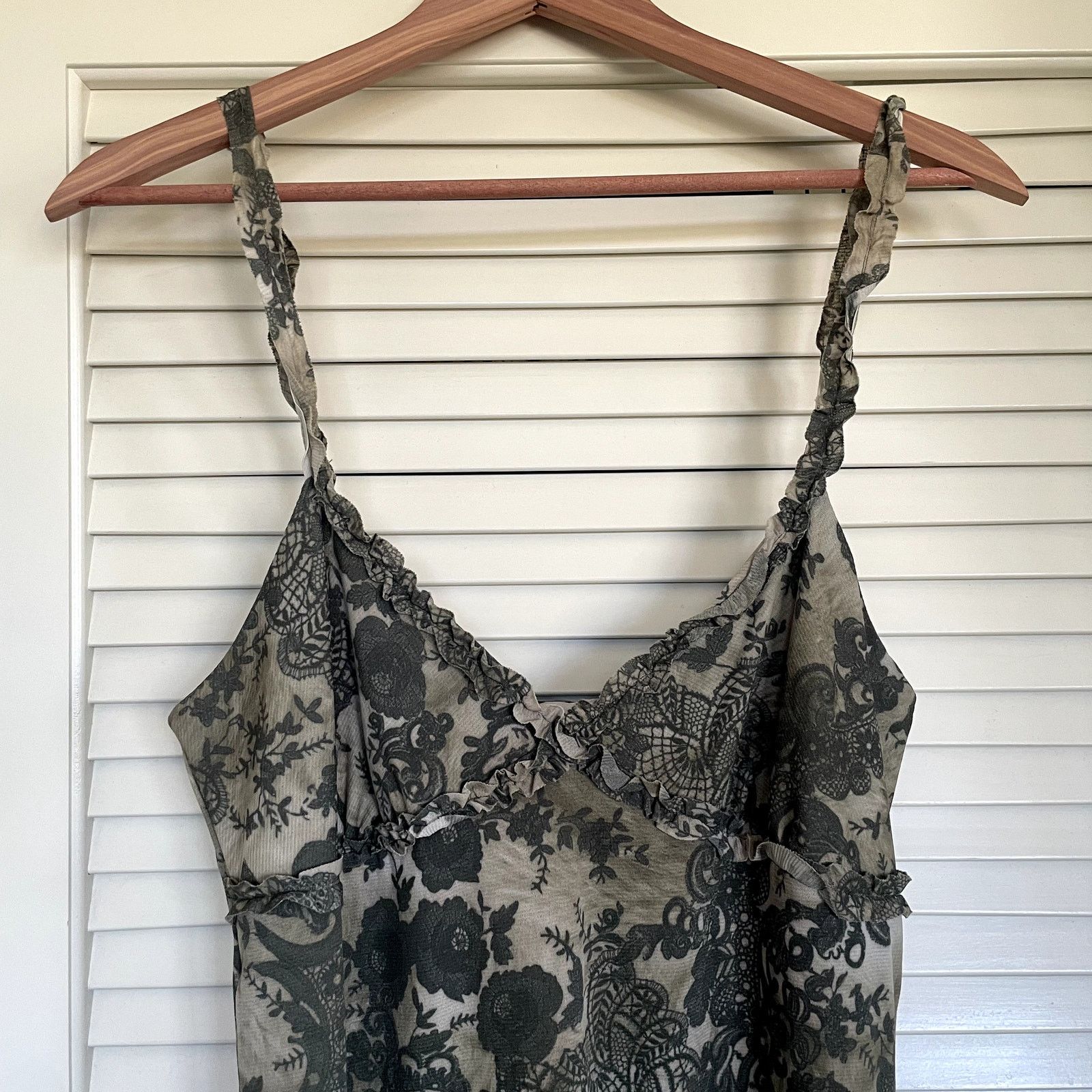 Other Vintage y2k Caren Desiree Company Whimsigoth Slip Dress Size XL / US 12-14 / IT 48-50 - 5 Thumbnail