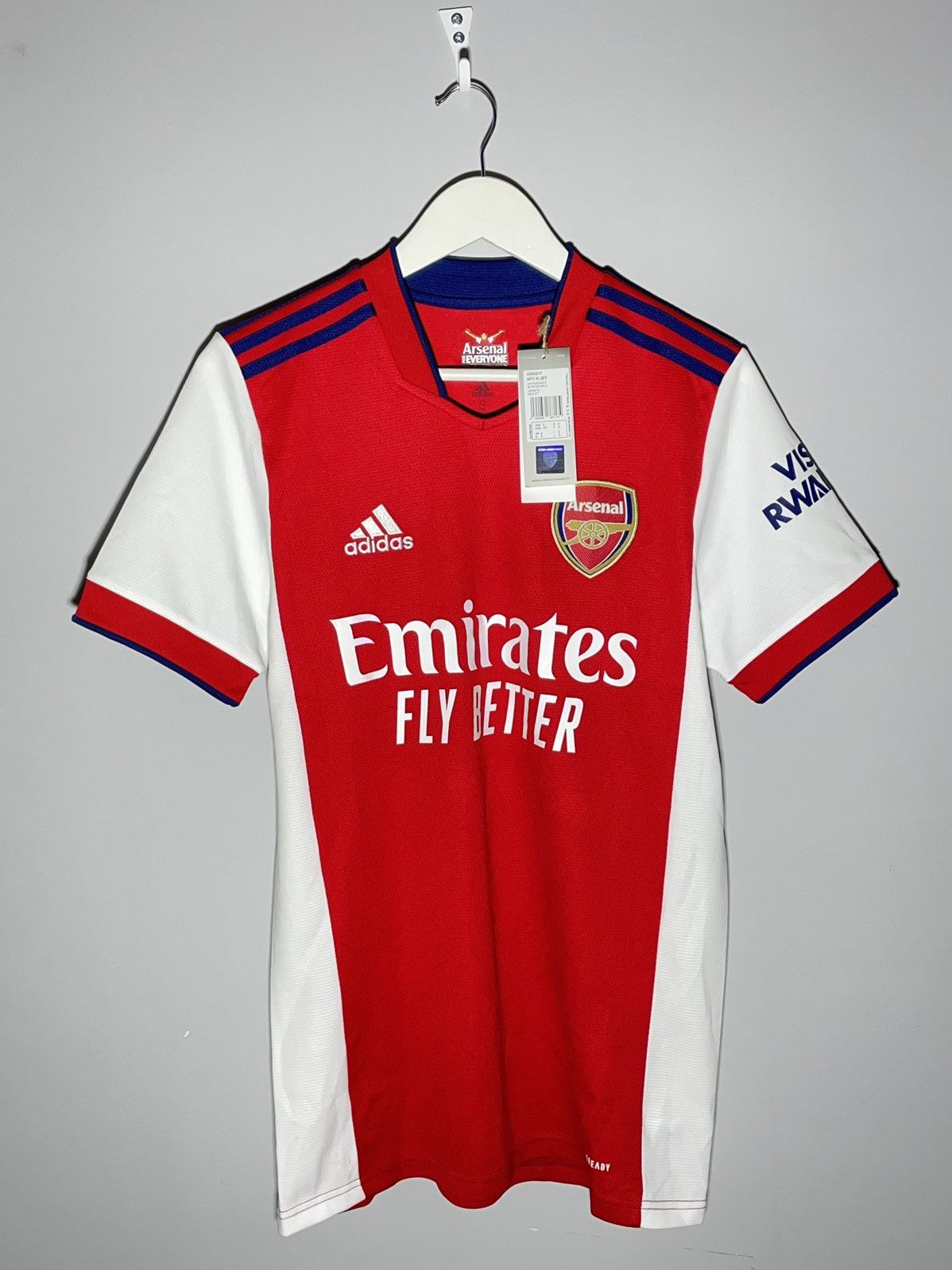 Adidas Arsenal FC Adidas 2021/22 Home Y2k Streetwear Football Shirt Size US S / EU 44-46 / 1 - 1 Thumbnail