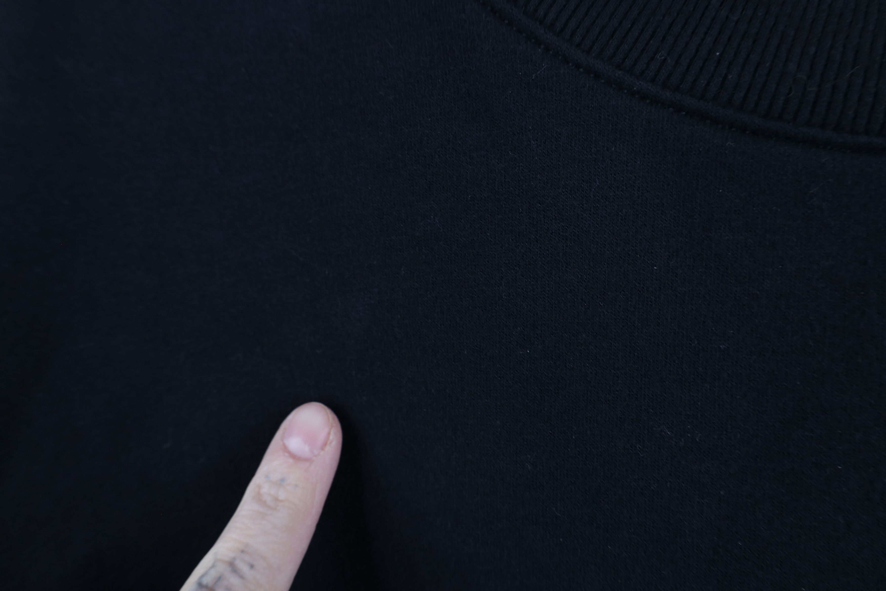 Athleta × Vintage Athleta Retroplush Heavyweight Crewneck Sweatshirt Black Size XXL / US 16-18 / IT 52-54 - 8 Thumbnail