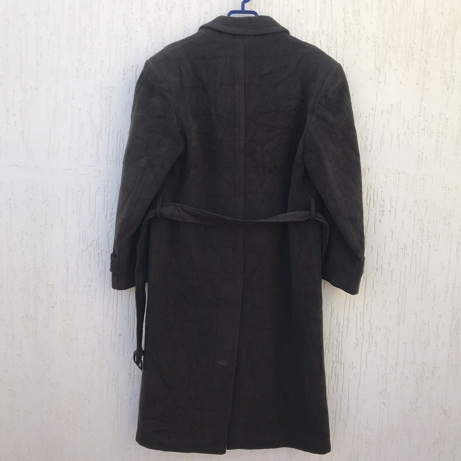 Burberry Vintage Burberry trench Coat VERGIN wool belted green olive Size US M / EU 48-50 / 2 - 4 Thumbnail