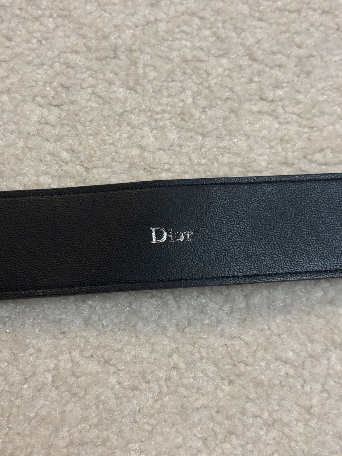 Dior Dior Homme D Point Belt Black Patent Leather Size ONE SIZE - 4 Thumbnail