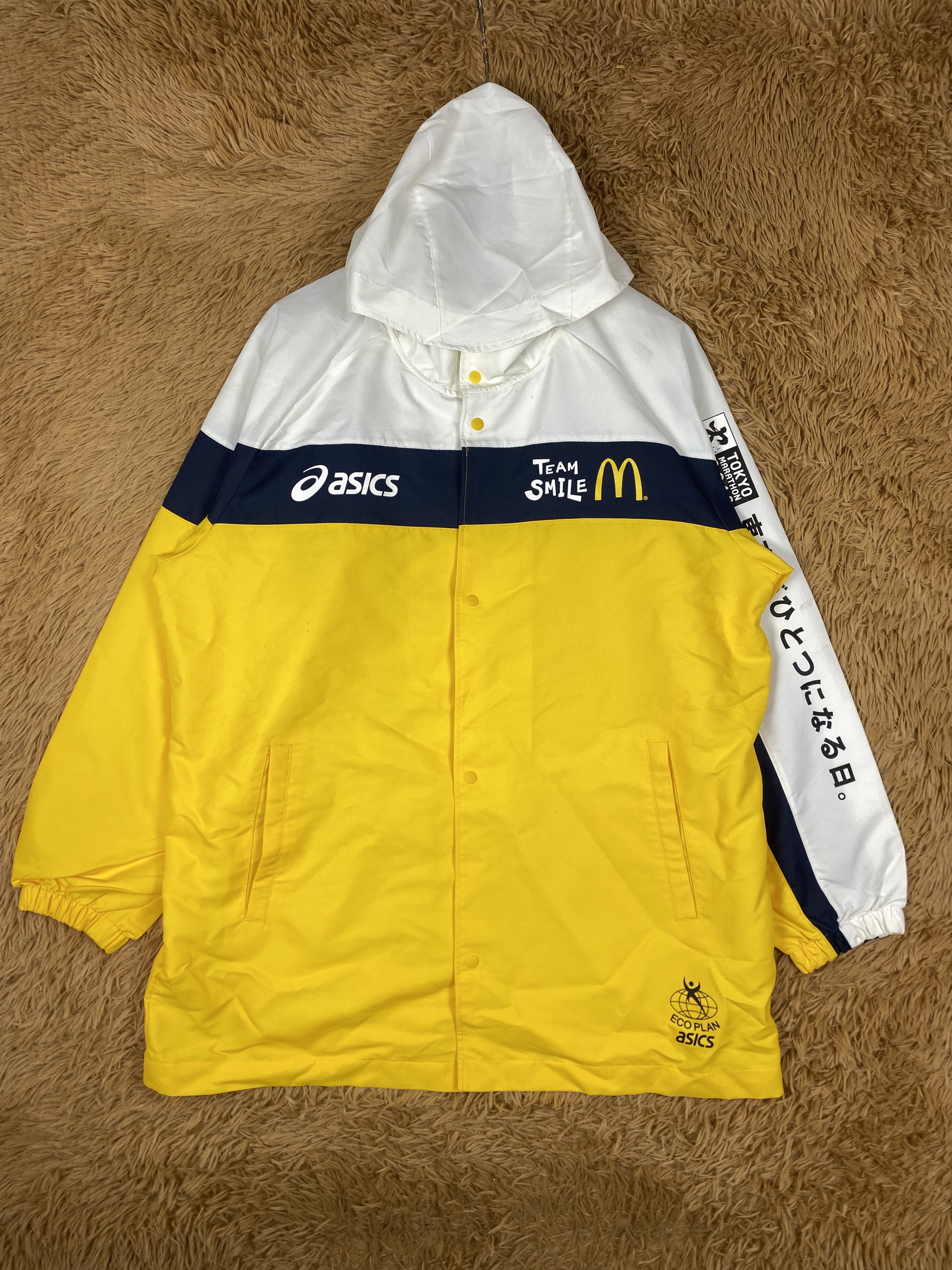 Asics Vintage Asics x MC Donald Button Up Jacket DJ0911 Size US L / EU 52-54 / 3 - 1 Thumbnail