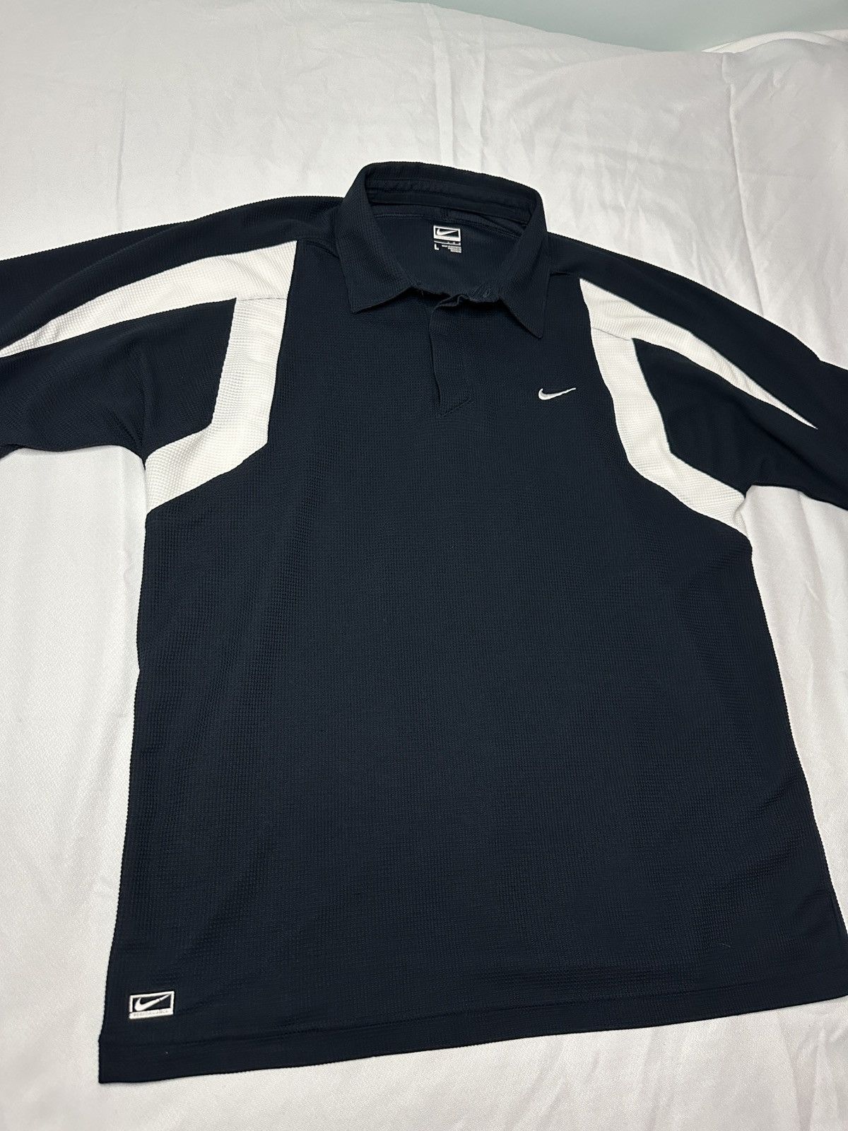 Nike × Vintage Vintage Nike Polo Shirt 🔥 Size US L / EU 52-54 / 3 - 2 Thumbnail