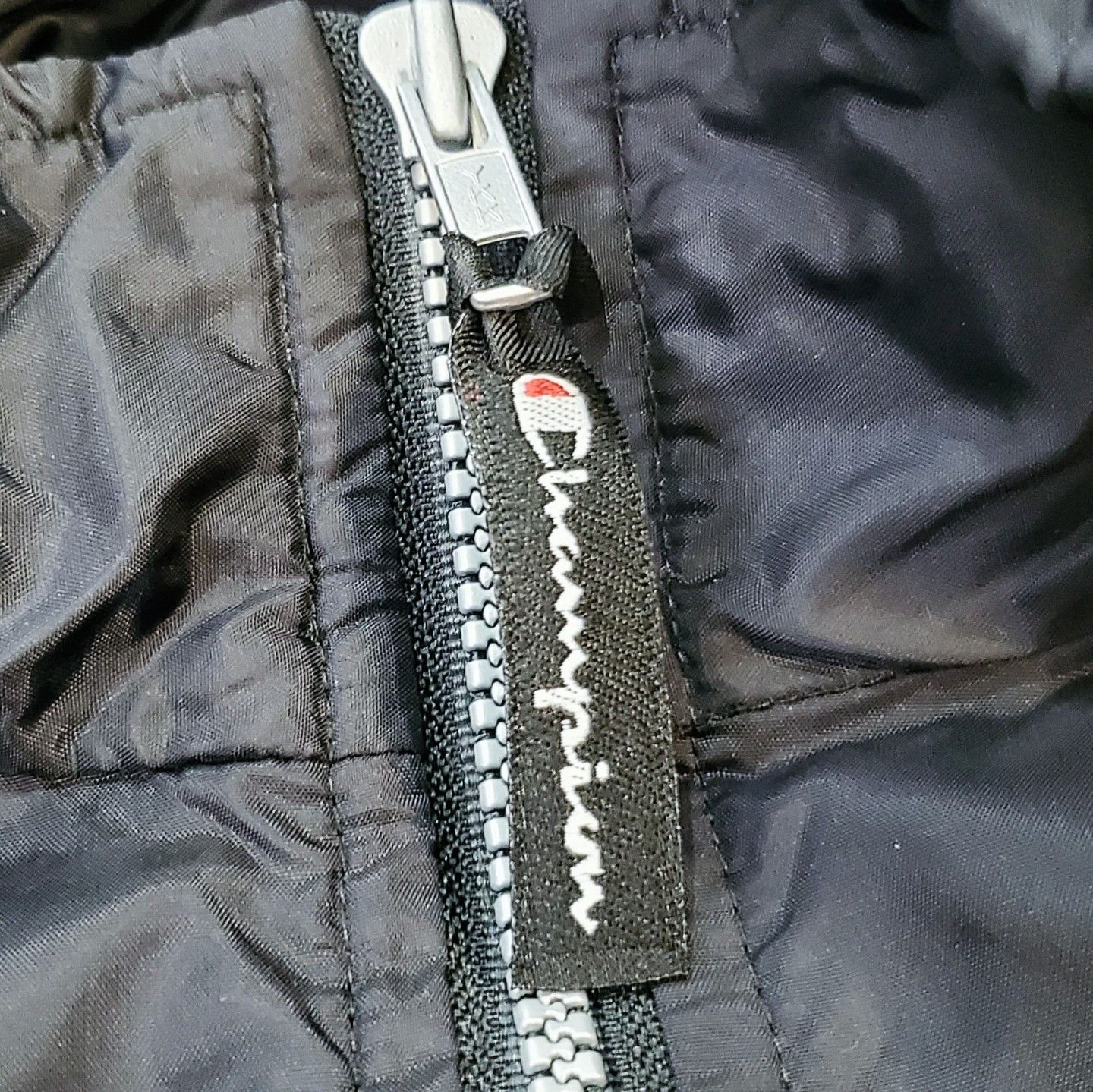 Champion × Vintage Vintage 90s CHAMPION Windbreaker Jacket Pullover 1/4 Zip Size US XL / EU 56 / 4 - 4 Thumbnail