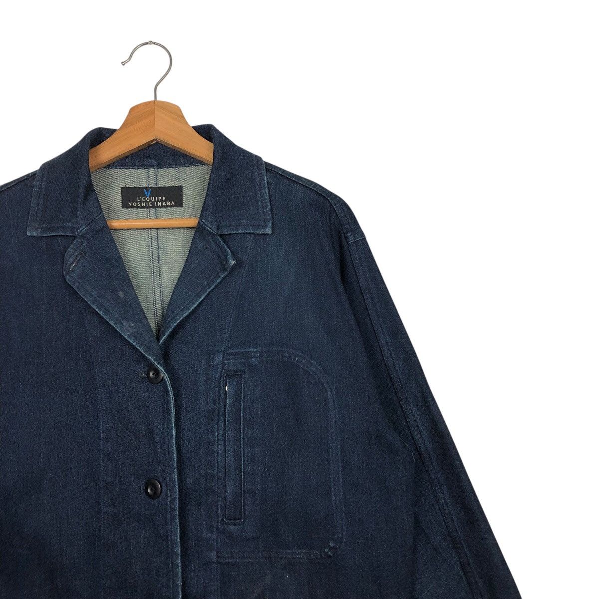 Japanese Brand 📌Vintage Hickory Chore Jacket Denim Yoshie Inaba Japan Size US M / EU 48-50 / 2 - 8 Thumbnail