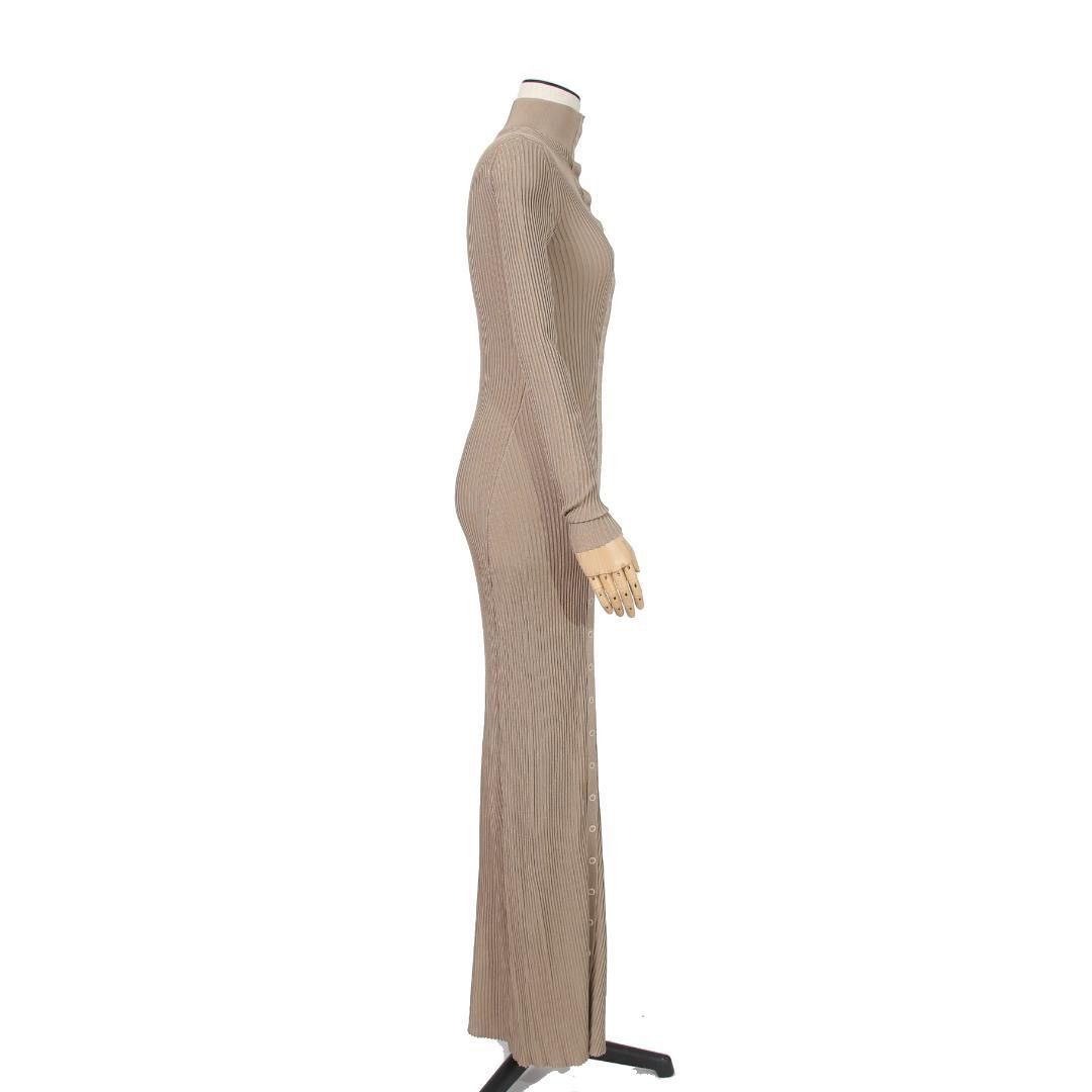 Fendi FENDI color-block silk maxi dress ss2018 size 38, beige. Size XS / US 0-2 / IT 36-38 - 10 Thumbnail