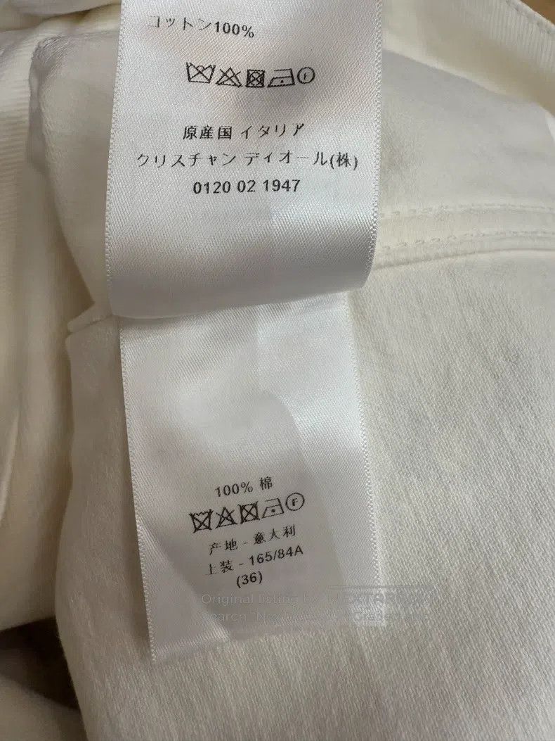 Dior Dior White denim jacket Size XS / US 0-2 / IT 36-38 - 7 Thumbnail