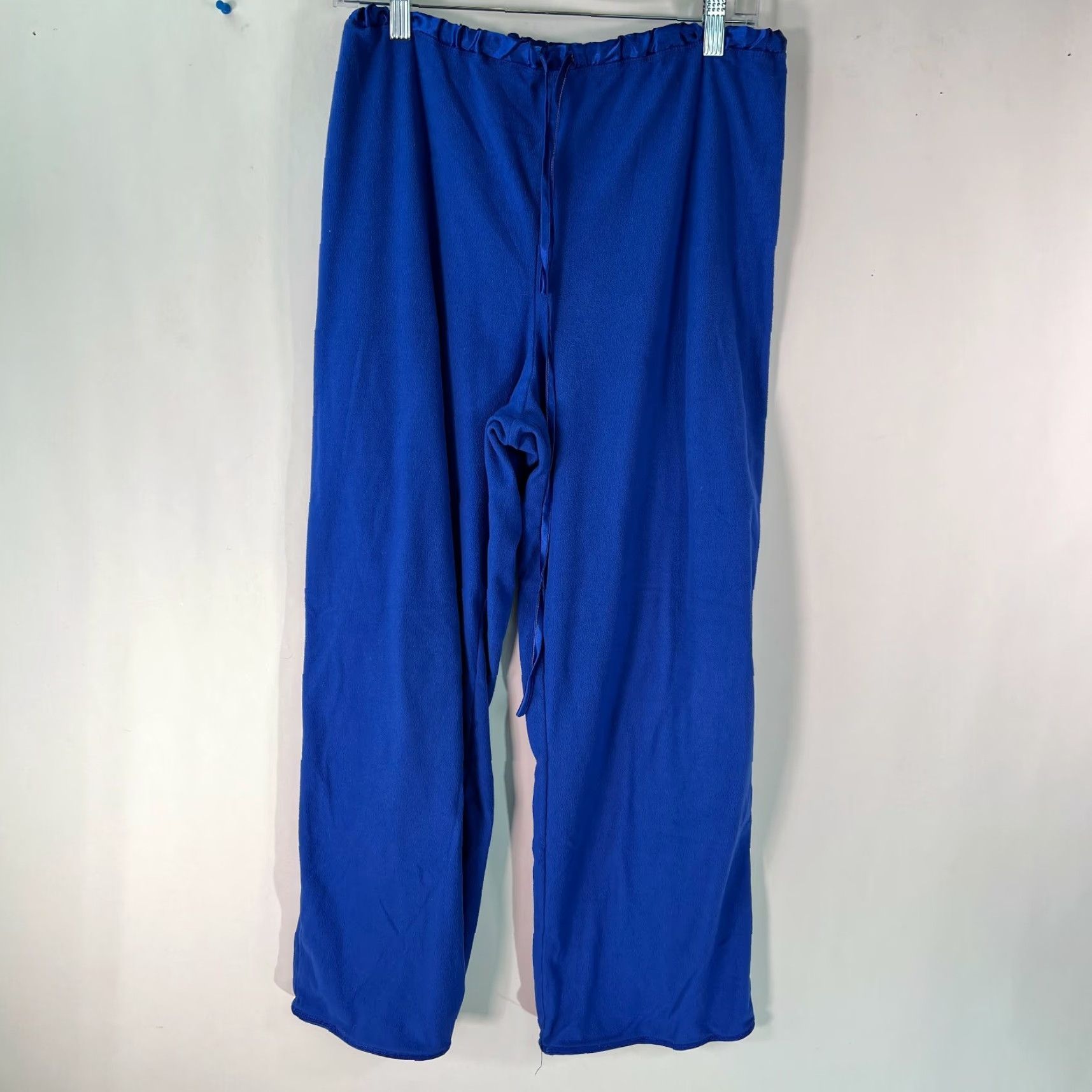 Liz Claiborne Liz Claiborne Pajama Set Womens Royal Blue 2 Piece Size M Star Print Size ONE SIZE - 4 Thumbnail