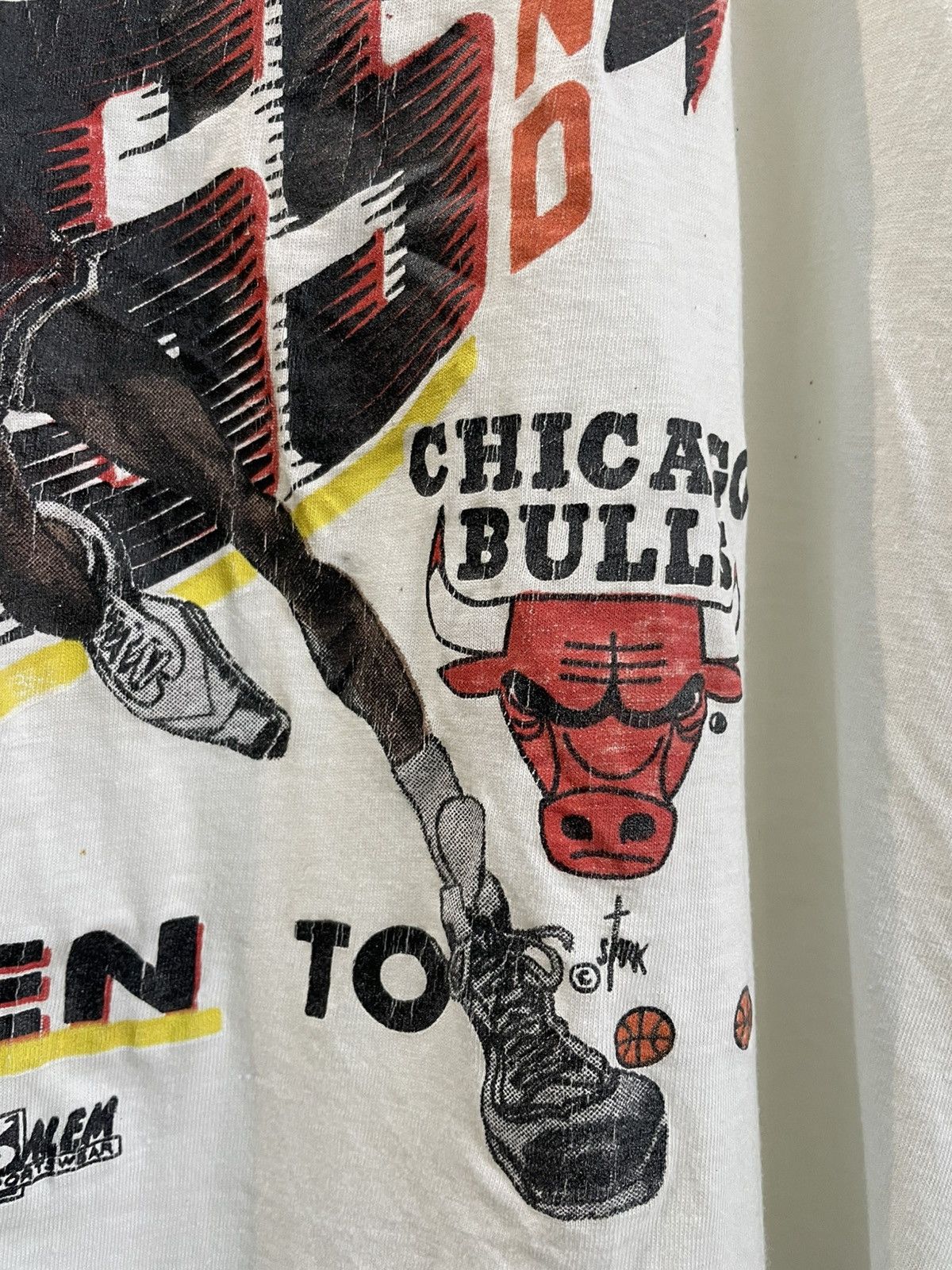 NBA Chicago Bulls Scottie Pippen 90's Size US XXL / EU 58 / 5 - 4 Thumbnail