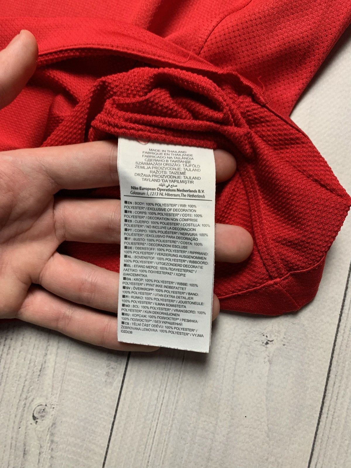 Nike × Vintage Vintage Nike Arsenal soccer jersey size S Size US S / EU 44-46 / 1 - 5 Thumbnail
