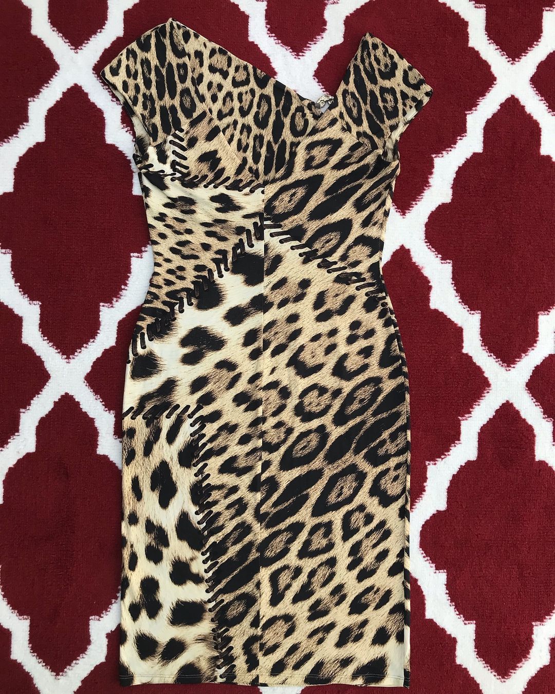Roberto Cavalli × Vintage Mini dresses Roberto cavalli leopard pattern Size M / US 6-8 / IT 42-44 - 4 Thumbnail