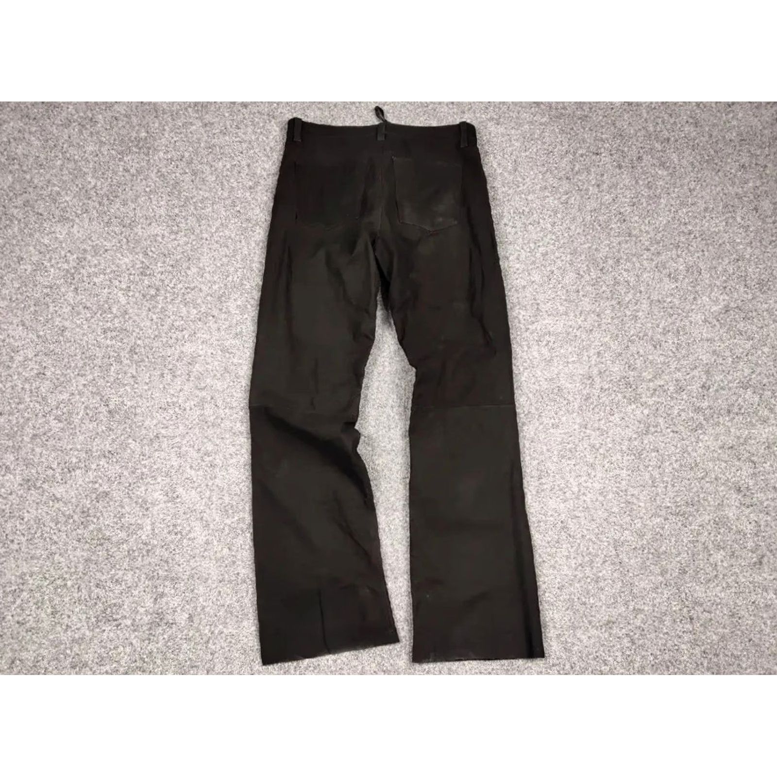 Vintage Y2K Vintage 90s Leather Pants Opium Style Alt Biker USA Rare Men’s Size US 32 / EU 48 - 2 Thumbnail
