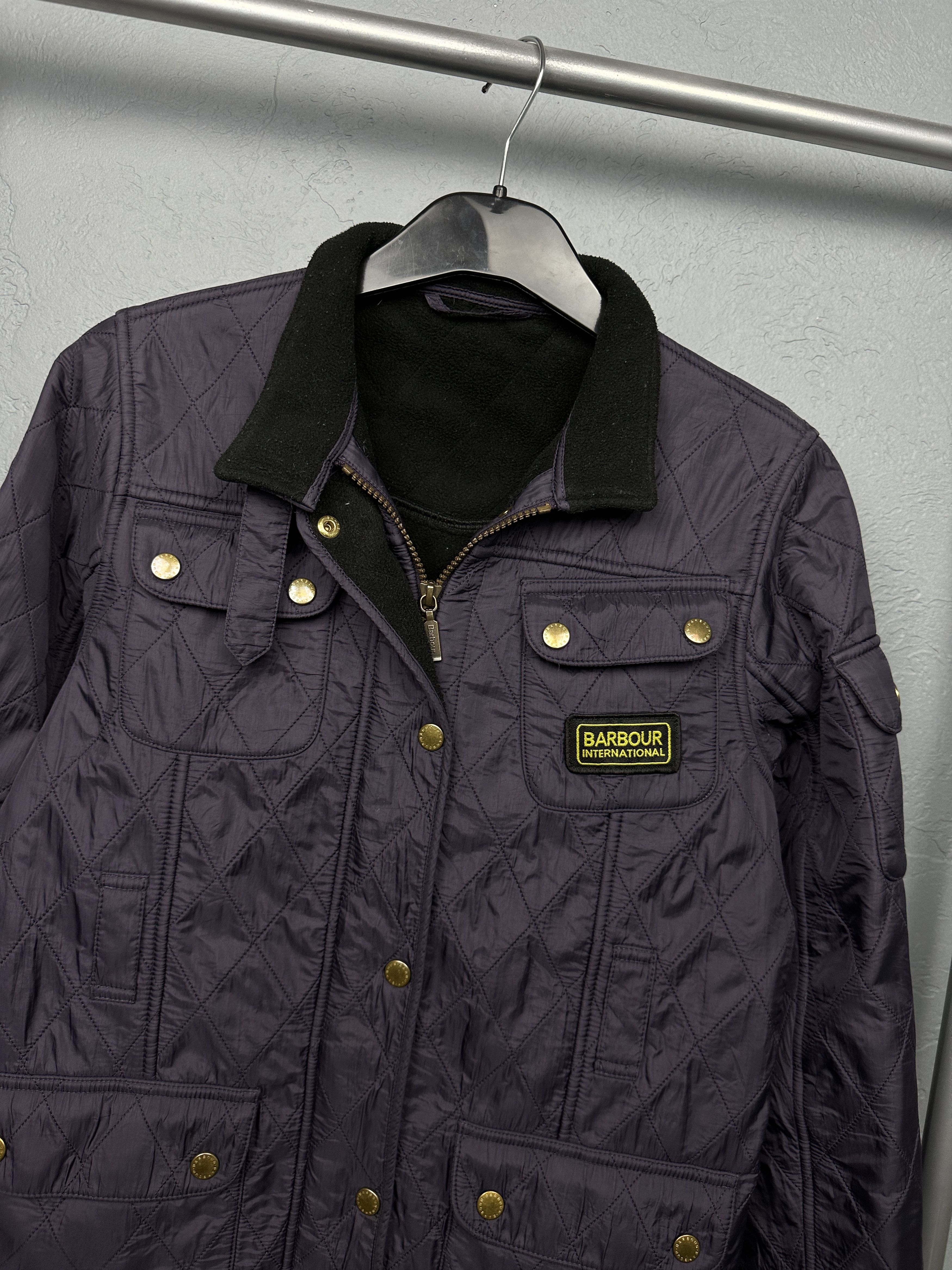 Barbour × Vintage Barbour International Womens Polarquilt Quilted Jacket Size S / US 4 / IT 40 - 2 Thumbnail