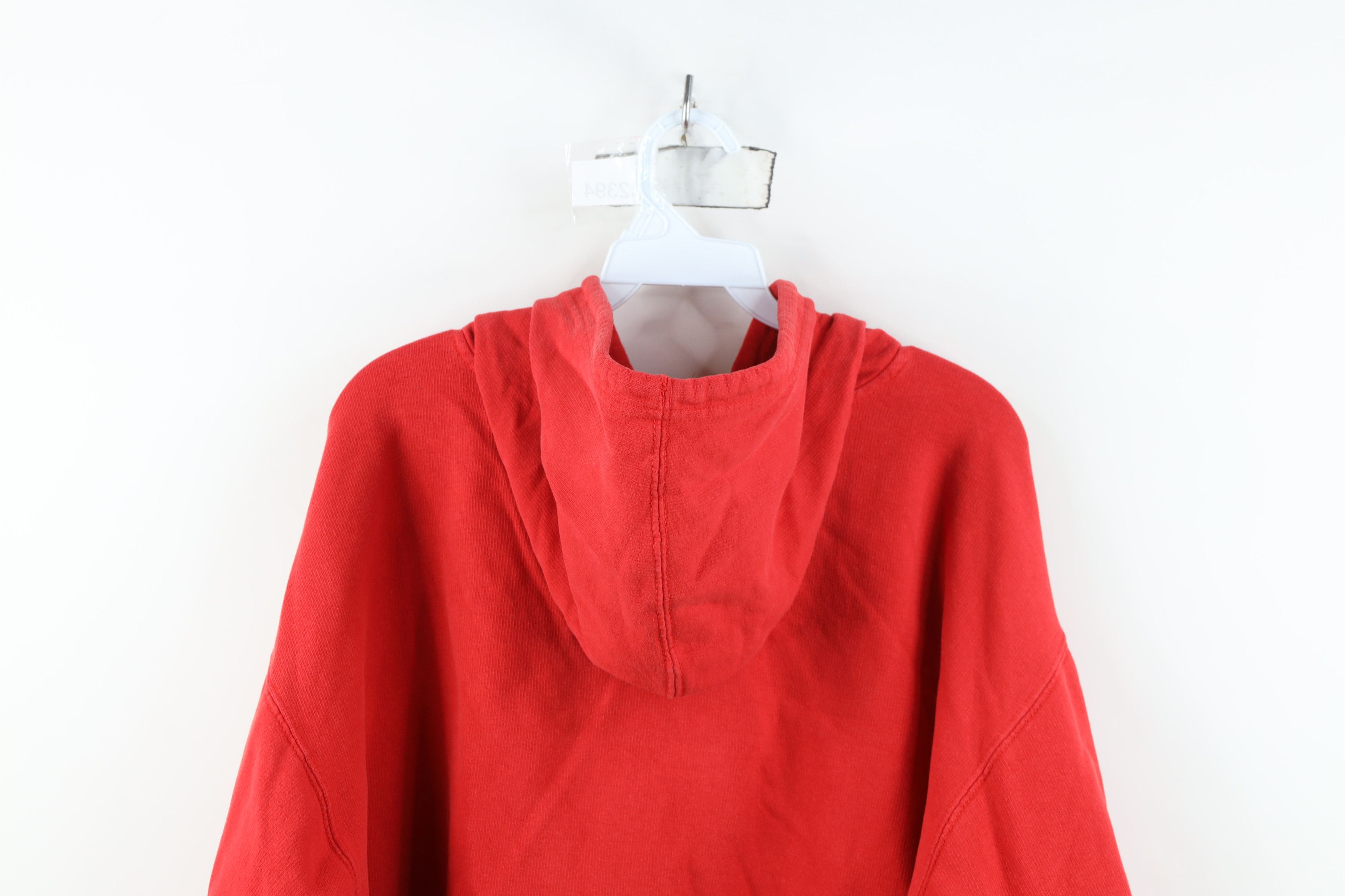 Vintage Vintage Spell Ohio State University Hoodie Sweatshirt Red Size L / US 10 / IT 46 - 14 Thumbnail