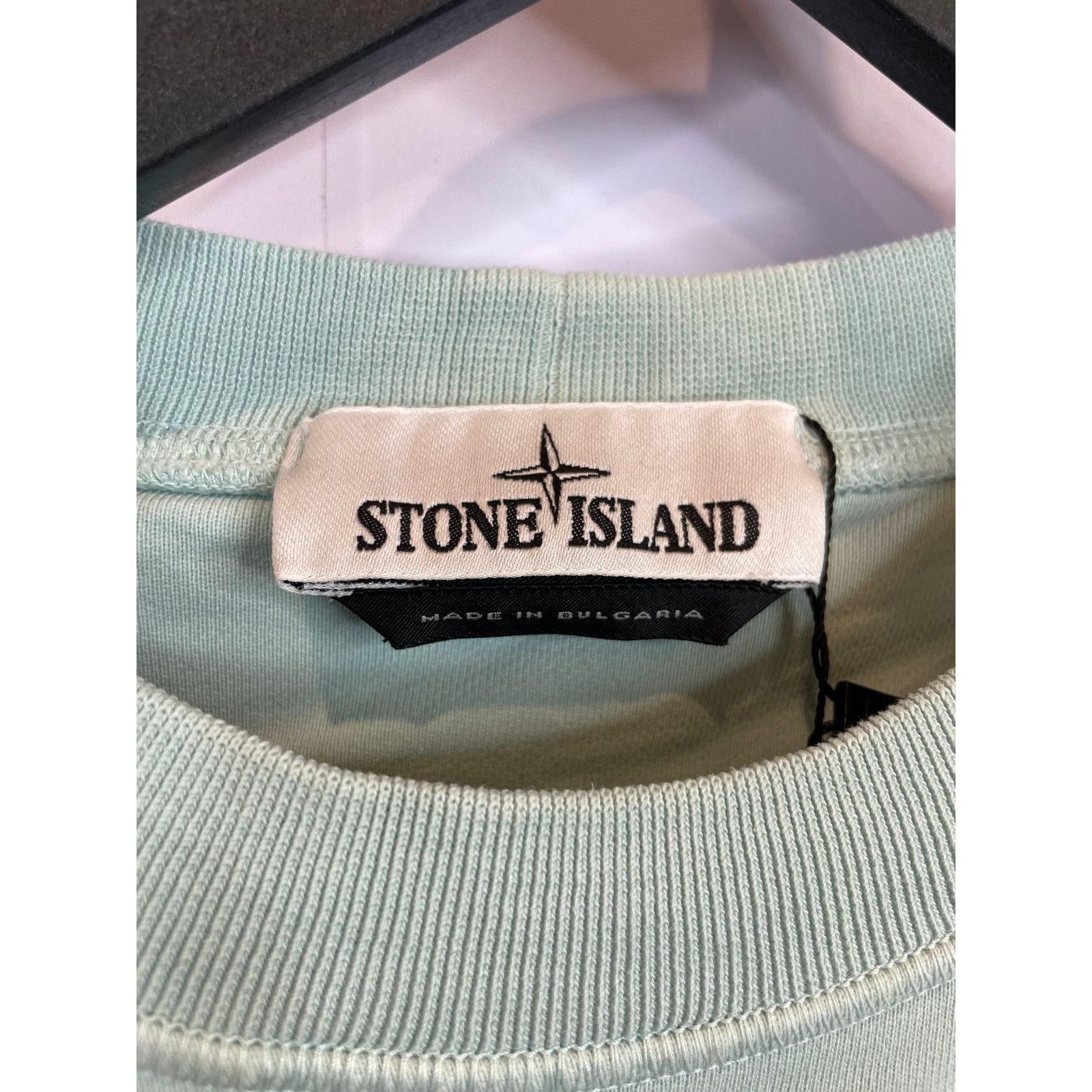Stone Island Stone Island Crewneck Baby Blue Used Small Size US S / EU 44-46 / 1 - 2 Thumbnail
