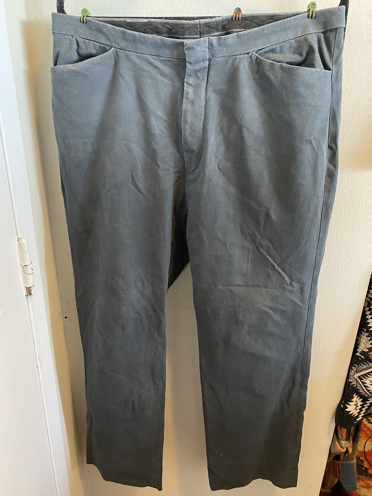 Classic Black Gucci Straight Leg Pants