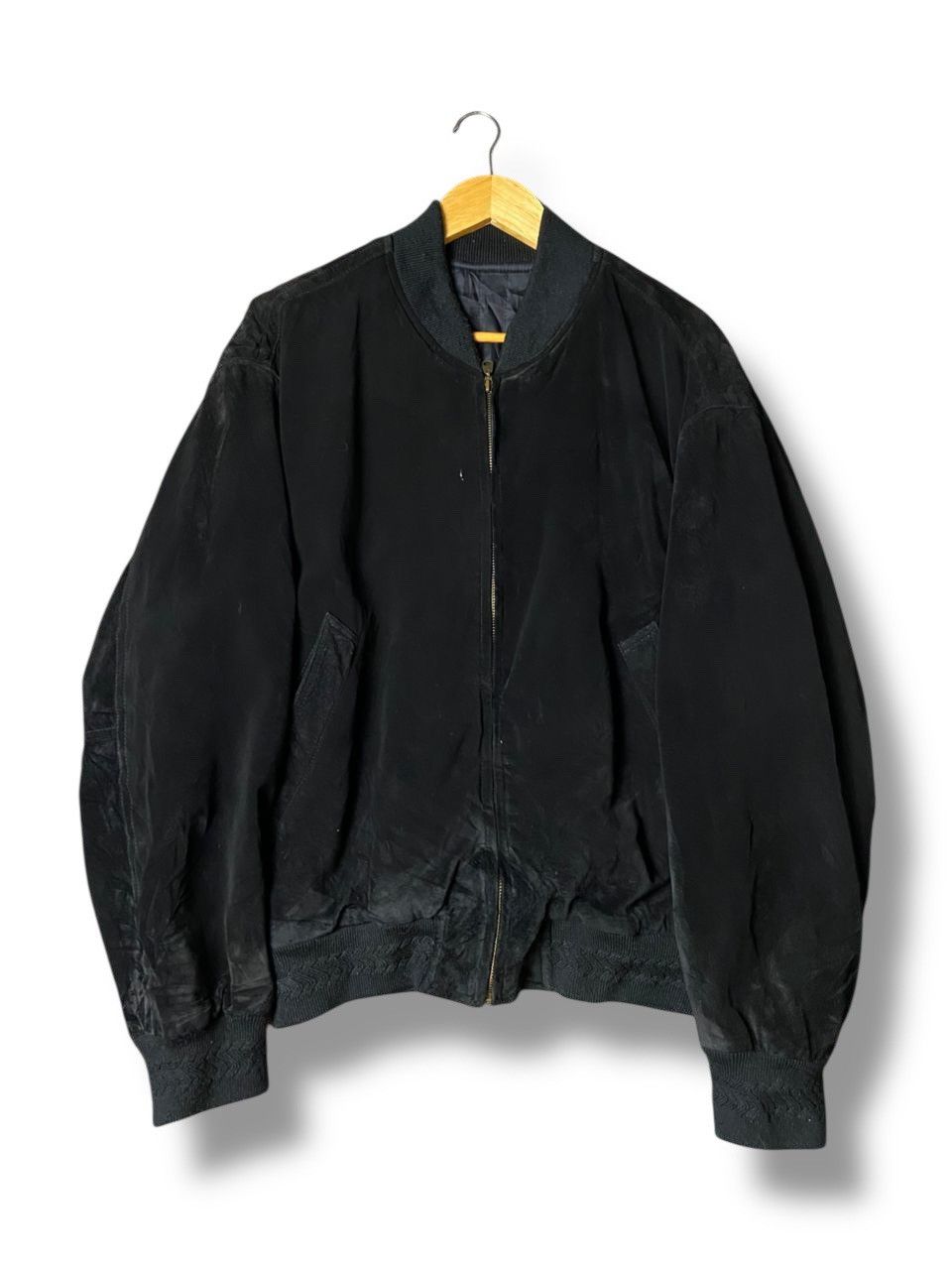 Designer × Japanese Brand × Vintage Vintage JUN Men’s Embroidered Leather Suede Jacket (119) Size US S / EU 44-46 / 1 - 3 Thumbnail