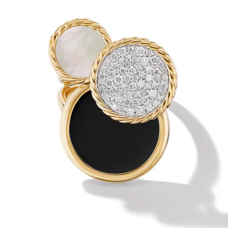 David Yurman o1s1wg111025 R16808D /Size 9 /Dy Elements Ring in Golden Size ONE SIZE - 2 Thumbnail