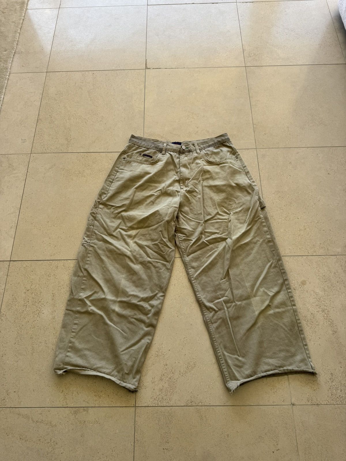 Tommy Hilfiger baggy khaki tommy flag pants Size US 32 / EU 48 - 4 Thumbnail