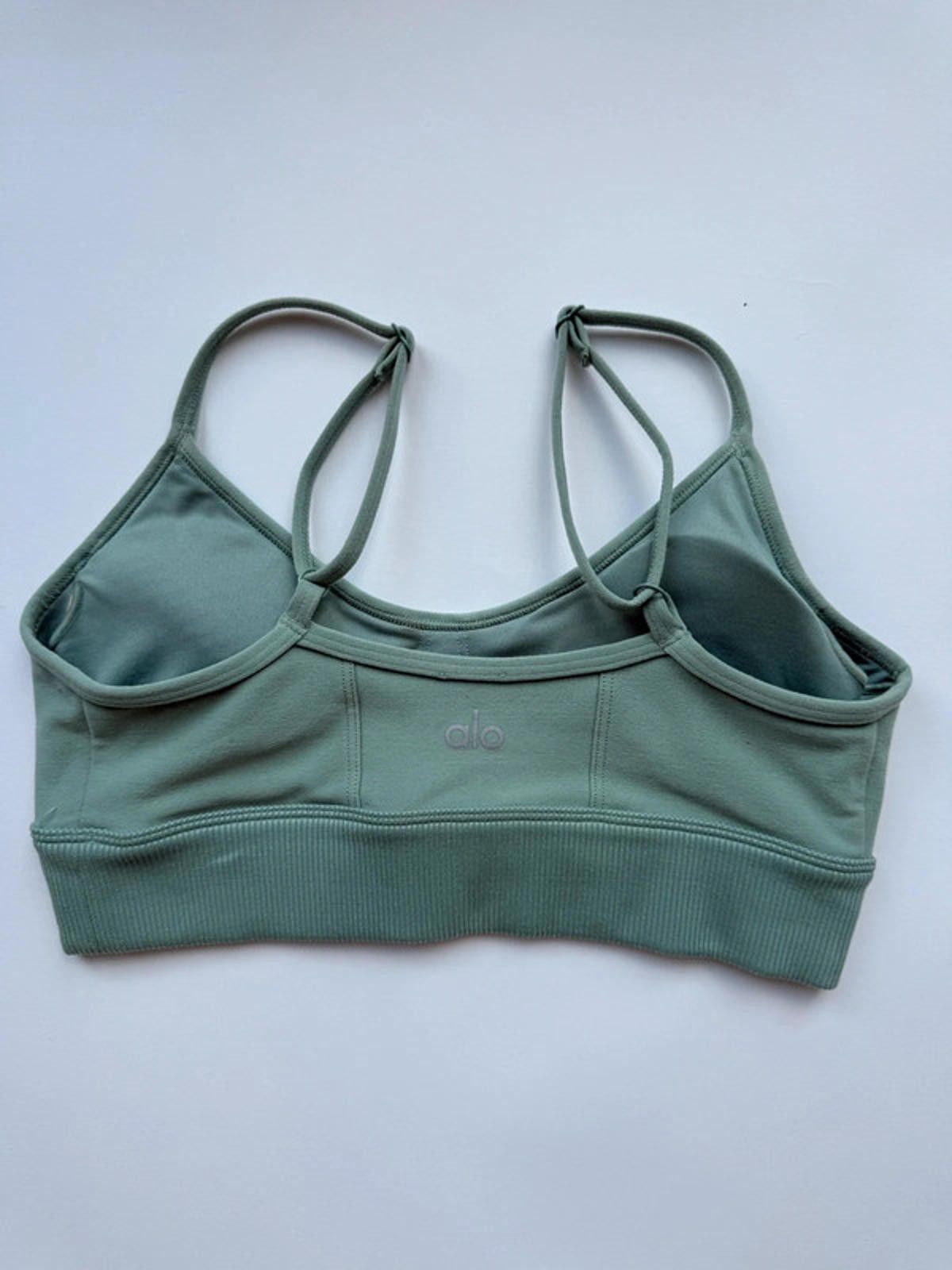 Other Alo Yoga Green sports bra Size ONE SIZE - 4 Thumbnail