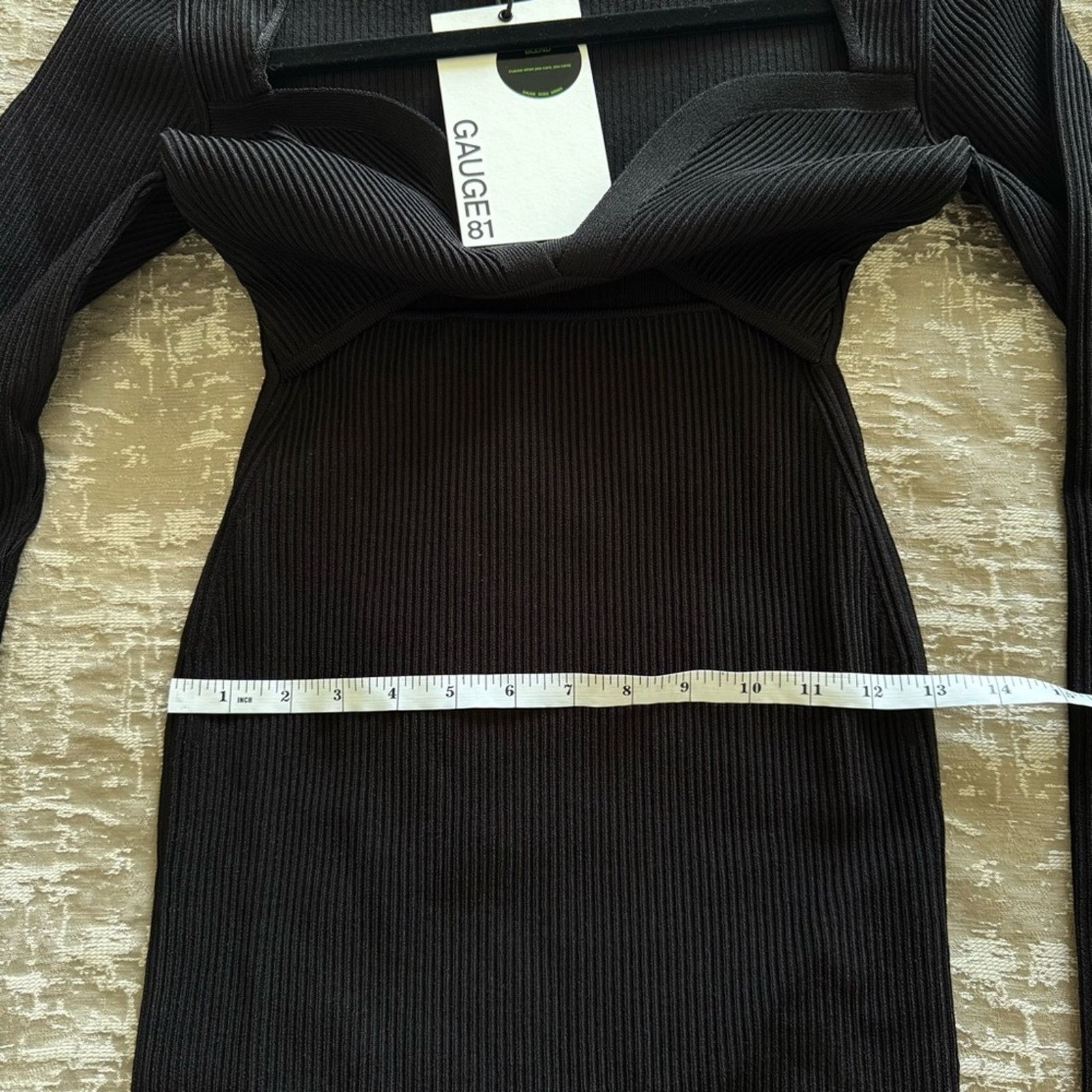GAUGE81 NWT! Gauge81 Otero Black Mini Dress, Size S Size S / US 4 / IT 40 - 10 Thumbnail