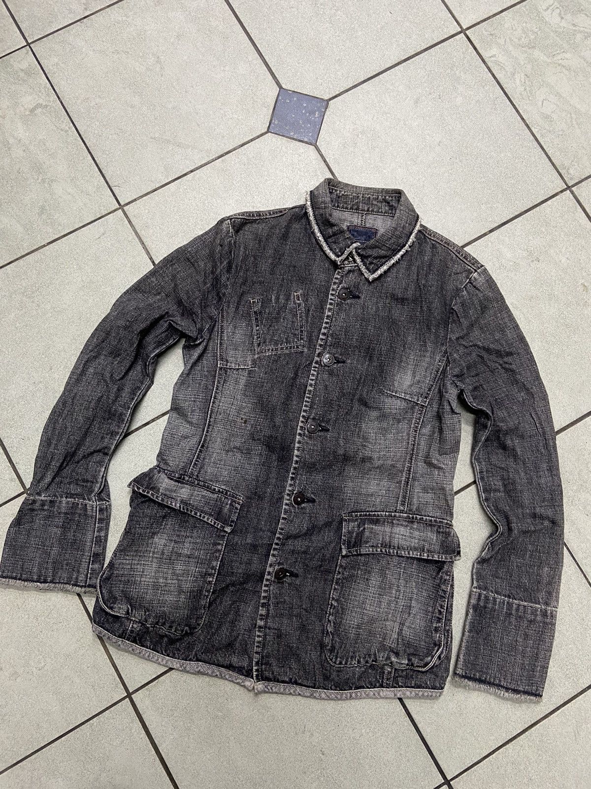 Robert Graham MARITHE FRANCOIS GRIBAUS DENIM JACKET Size M / US 6-8 / IT 42-44 - 1 Thumbnail