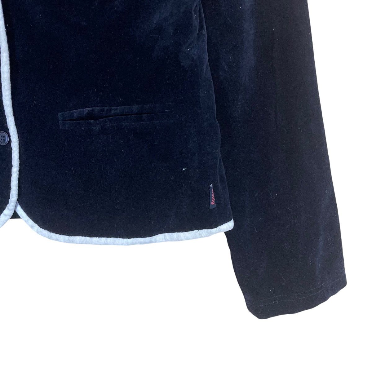 Japanese Brand × Vintage Emily the Strange Velvet Coat Size US S / EU 44-46 / 1 - 4 Thumbnail