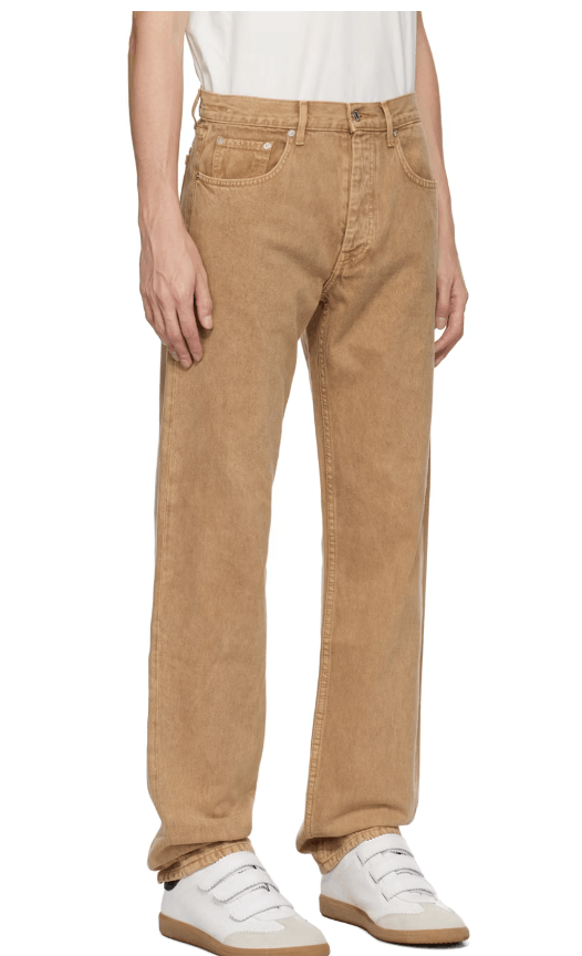 Helmut Lang BNWT AW23 HELMUT LANG BROWN 98 CLASSIC CUT JEANS 36 Size US 36 / EU 52 - 11 Thumbnail