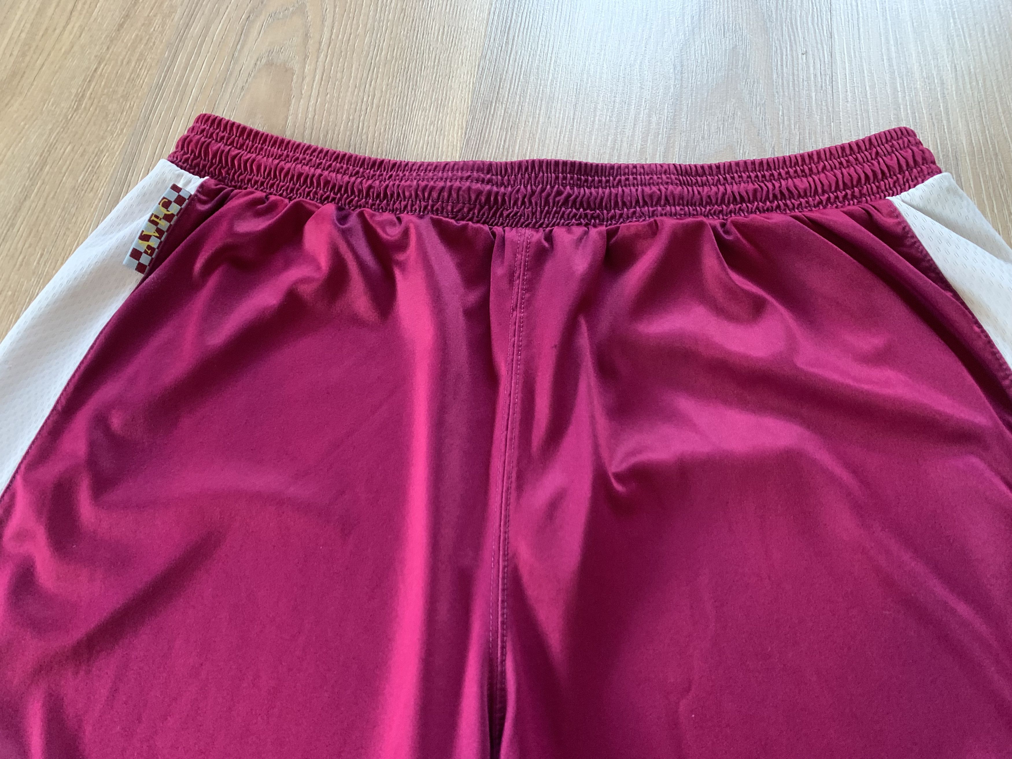 Macron Vintage Macron Aston Villa FC AVFC Football Shorts Size US 33 - 6 Thumbnail