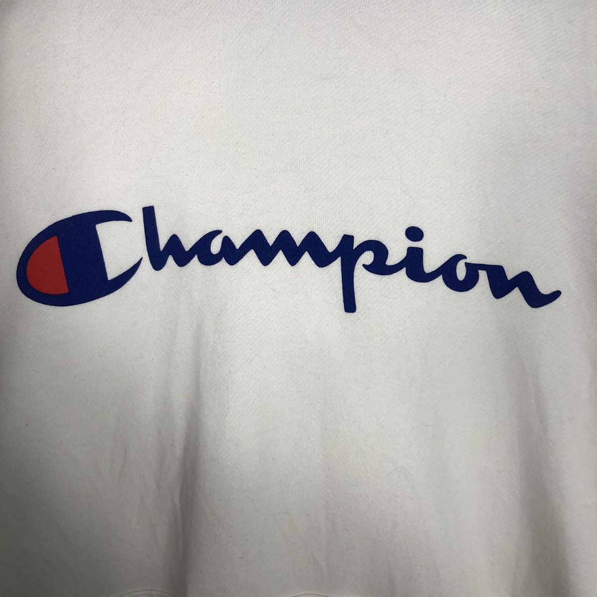 Japanese Brand 📌Vintage Champion Hoodie Pull Over Big Logo Design Size US L / EU 52-54 / 3 - 16 Thumbnail