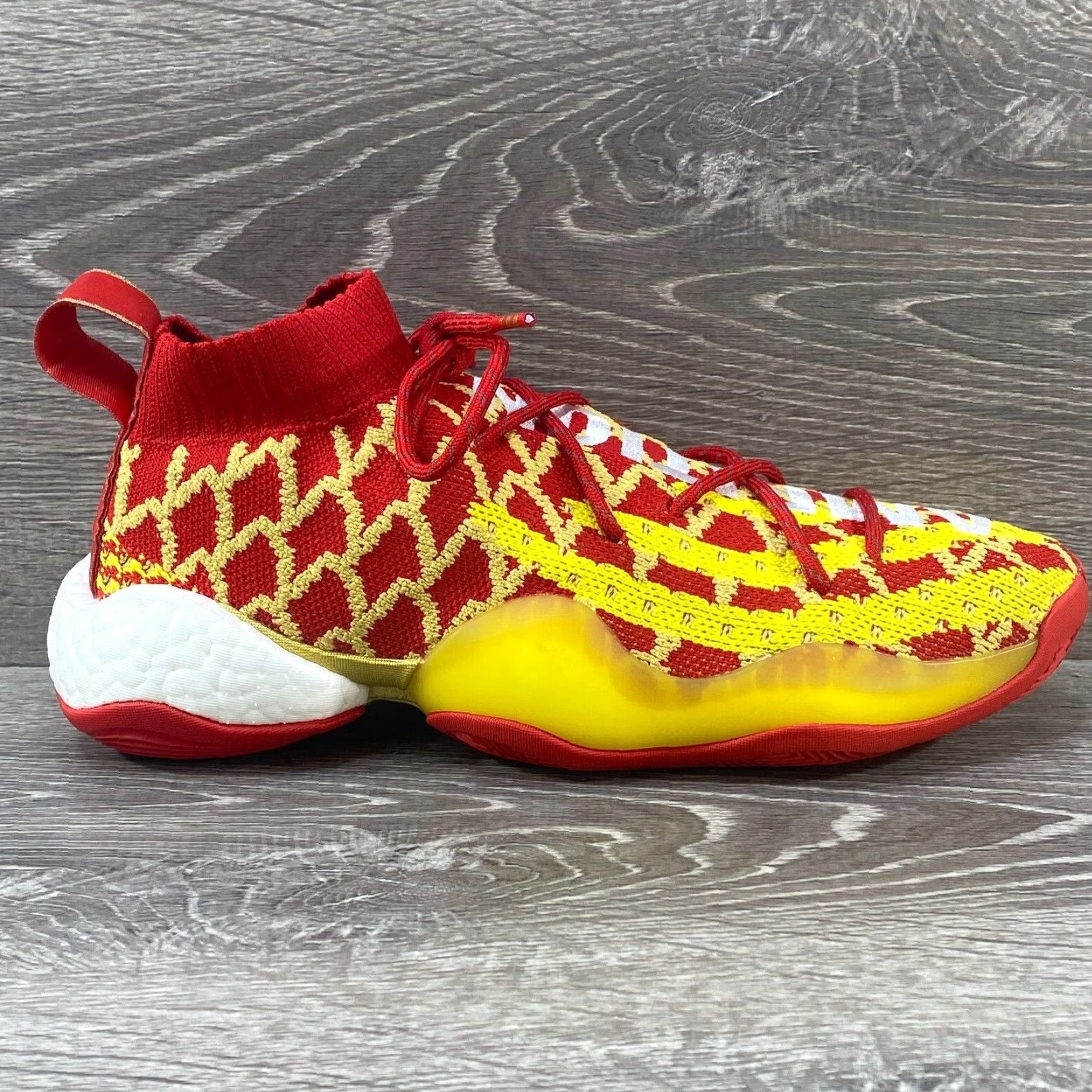 Adidas adidas Crazy BYW Pharrell Chinese Lunar New Year CNY EE8688 Red Gold Yellow SZ 7 Size US 7 / EU 40 - 2 Thumbnail