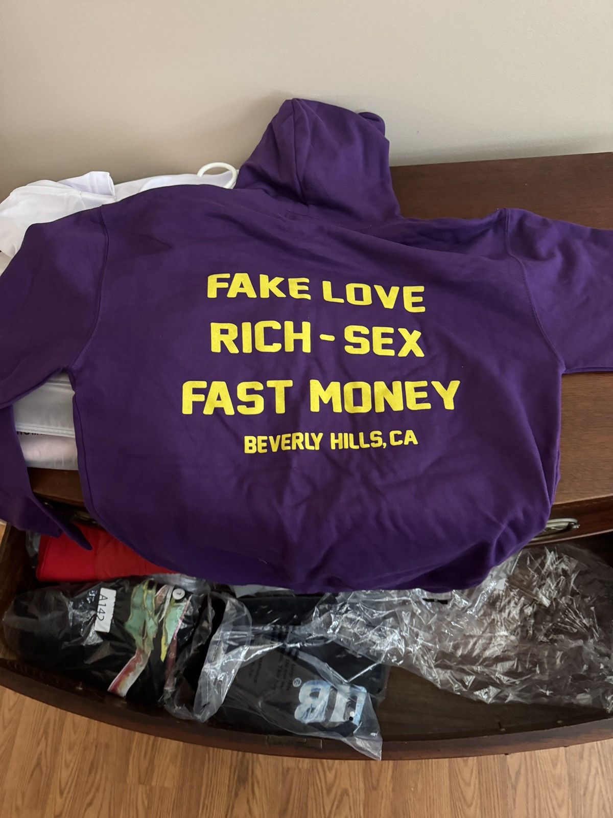 Homme + Femme La Homme + Femme London RICH SEX Hoodie Size US XL / EU 56 / 4 - 2 Thumbnail