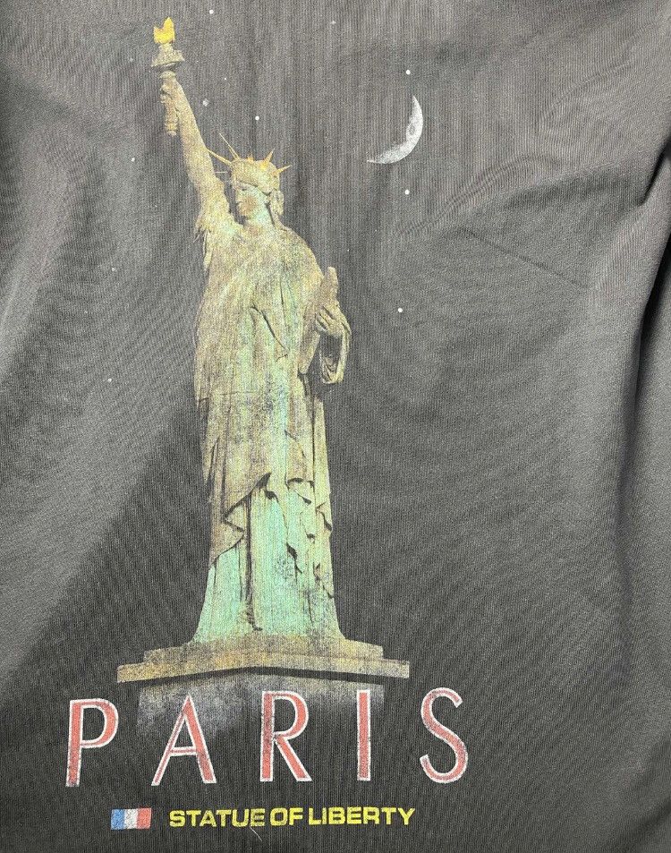 Balenciaga Balenciaga Black Statue of Liberty Short Sleeve T-shirt241 Size US M / EU 48-50 / 2 - 3 Thumbnail