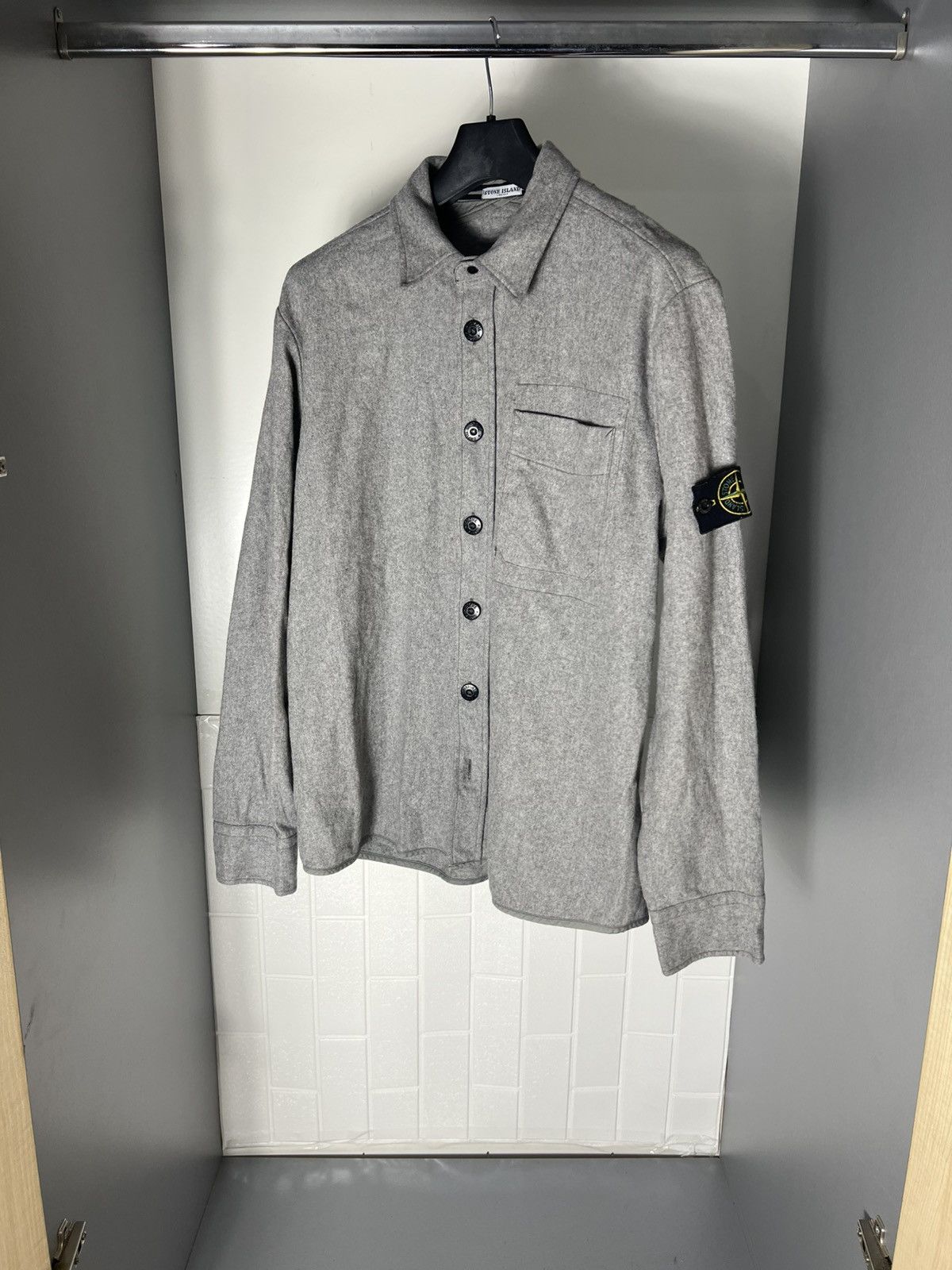 Stone Island × Vintage VERY RARE STONE ISLAND OVER-SHIRT RETRO ITALIAN DESIGNER 90s Size US XXL / EU 58 / 5 - 2 Thumbnail