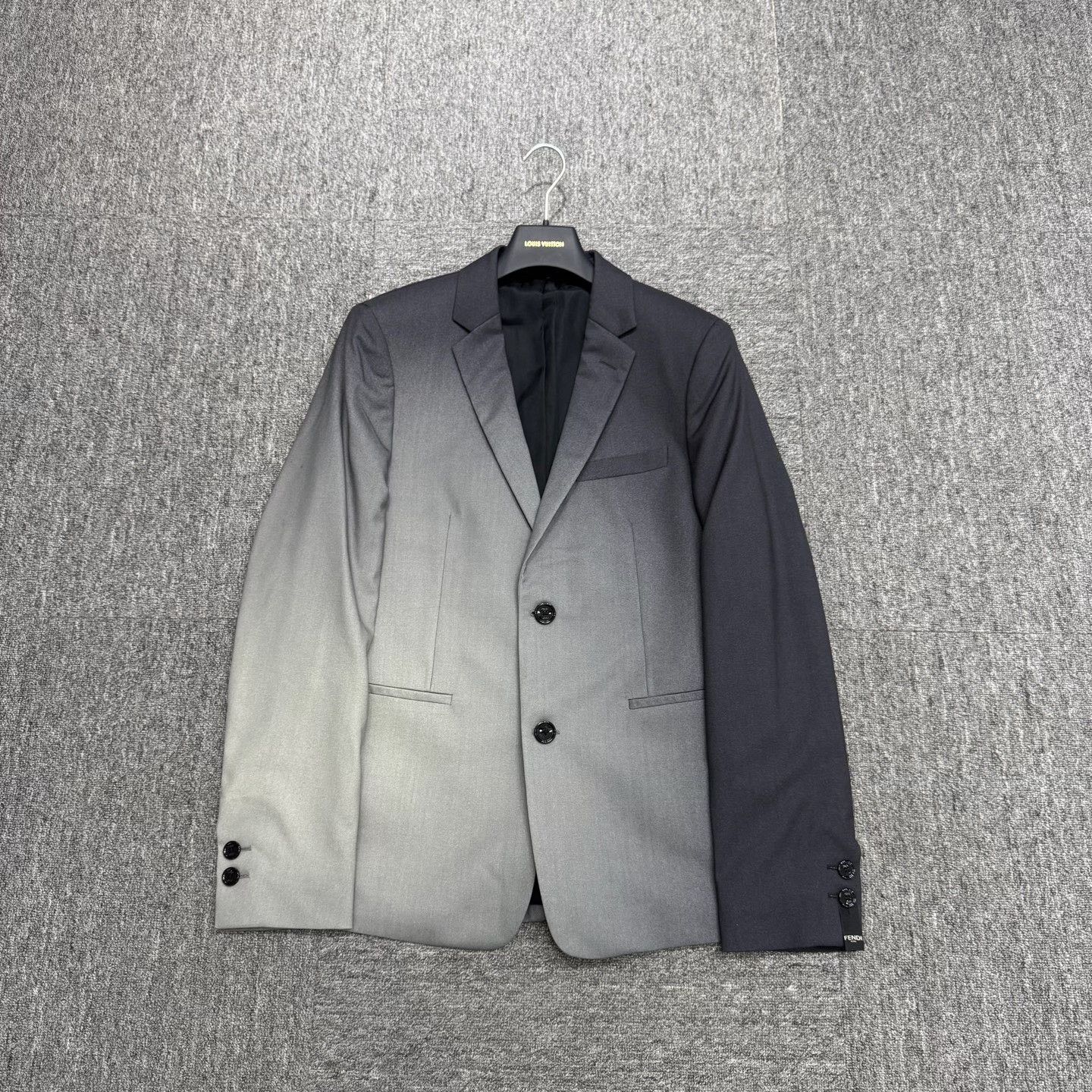 Fendi Fendi Gradient Wool Suit Jacket Size US L / EU 52-54 / 3 - 1 Thumbnail