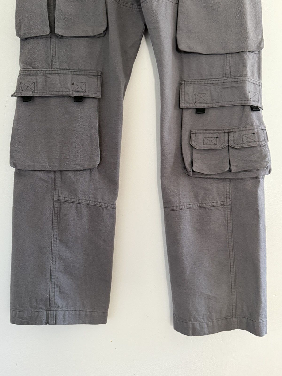 Martine Rose Martine Rose 11 Pocket Twist Seam Work Cargo Pants Gray Size US 30 / EU 46 - 12 Thumbnail