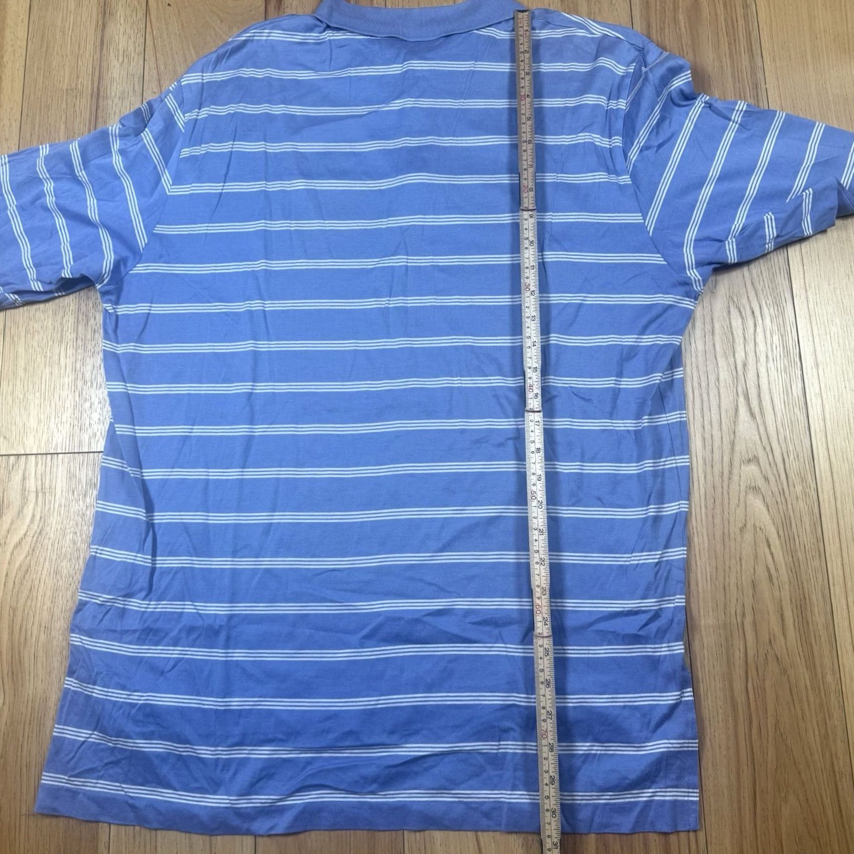 Ralph Lauren Ralph Lauren Polo Shirt Mens Large L Short Sleeve Golf Pima Pumpkin Ridge Blue Size US L / EU 52-54 / 3 - 7 Thumbnail