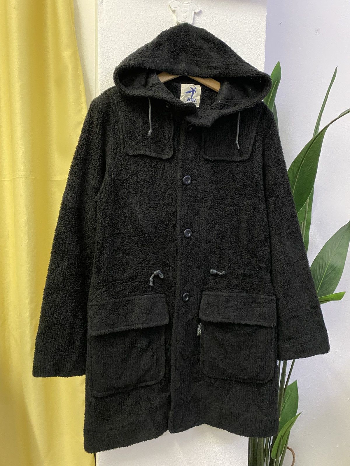 Hai Sporting Gear × Issey Miyake × Vintage Vintage Hai Sporting Gear Issey Miyake Fleece Jacket Size US M / EU 48-50 / 2 - 2 Thumbnail