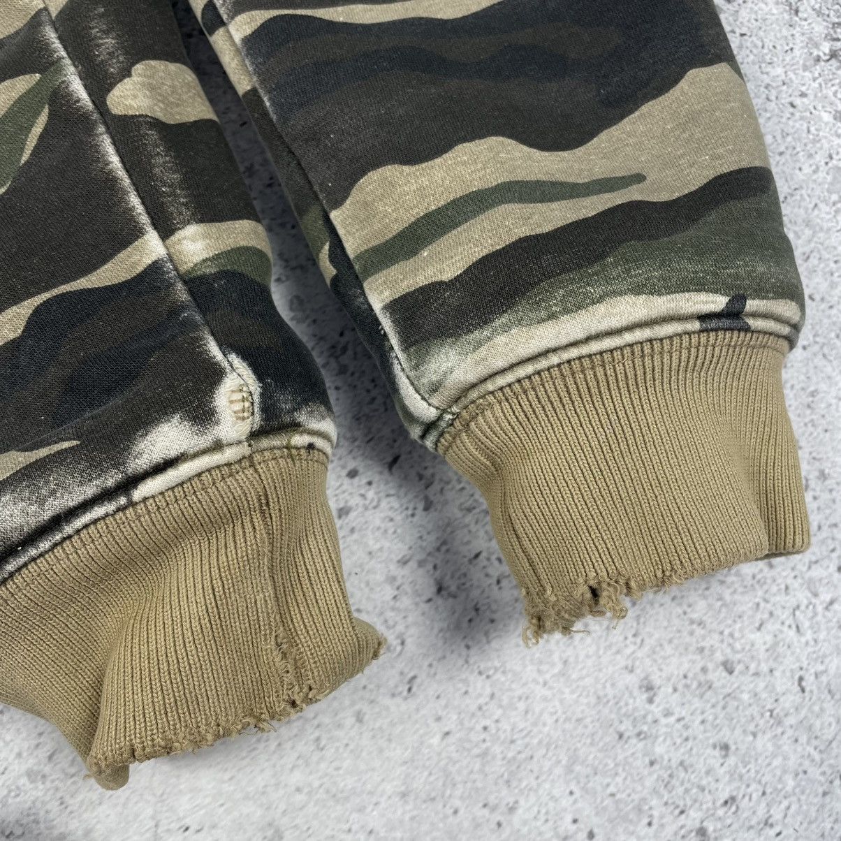 Hook-Ups × Vintage Vintage Animal SK8 Heavyweight Sherpa Camo Zip Hoodie Size US S / EU 44-46 / 1 - 12 Thumbnail
